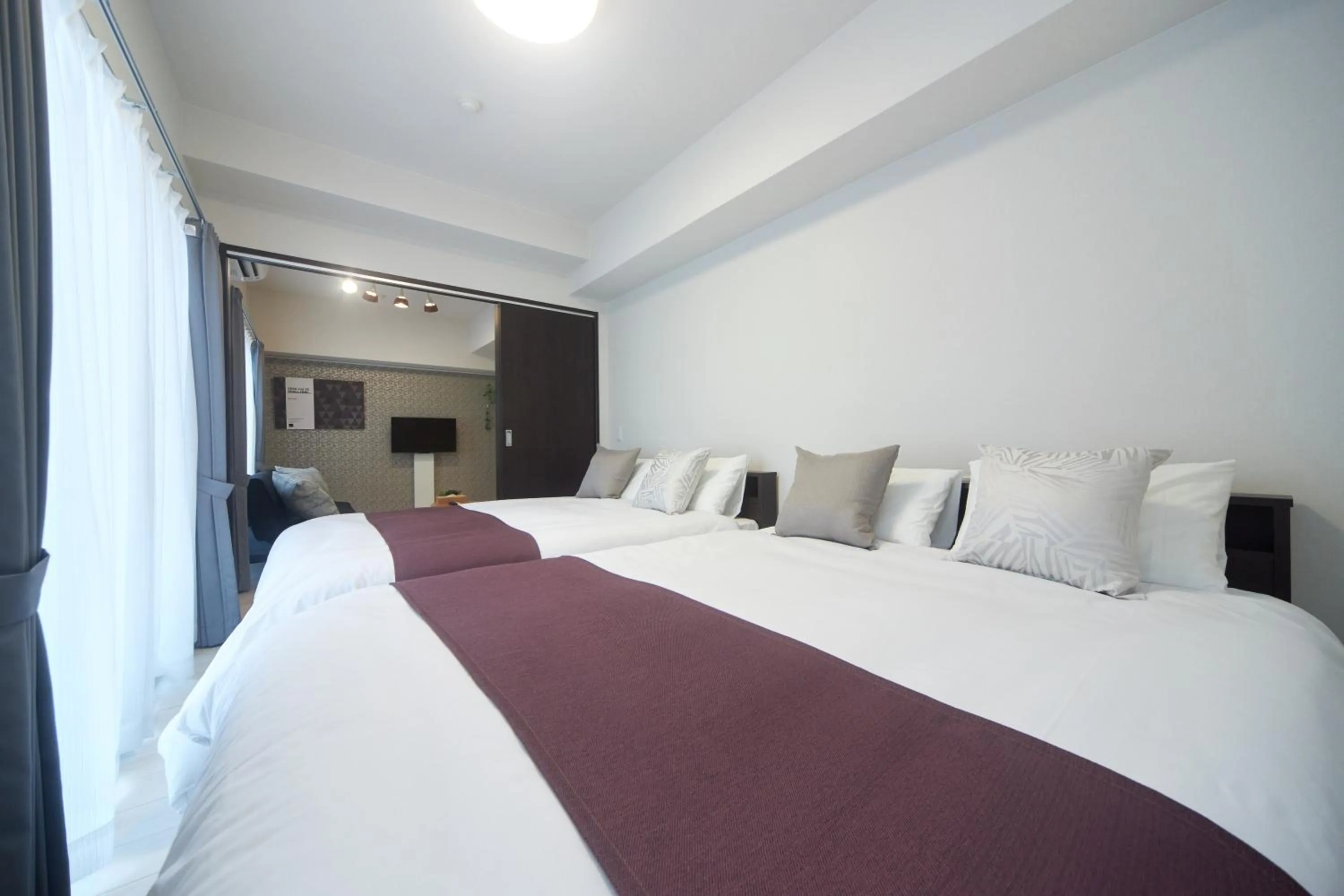 Bed in BON Condominium Umeda