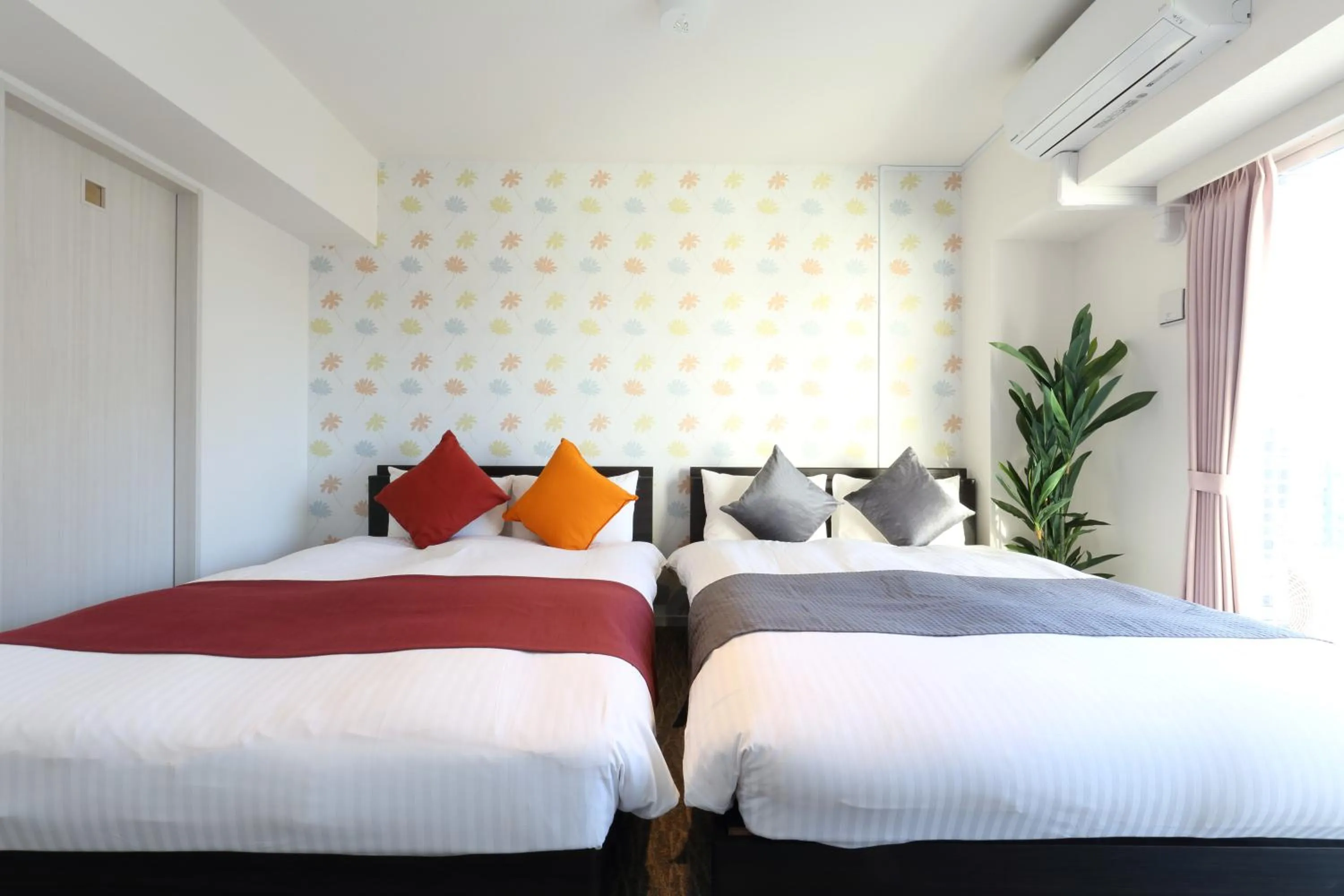 Bed in Residence Hotel Hakata 20