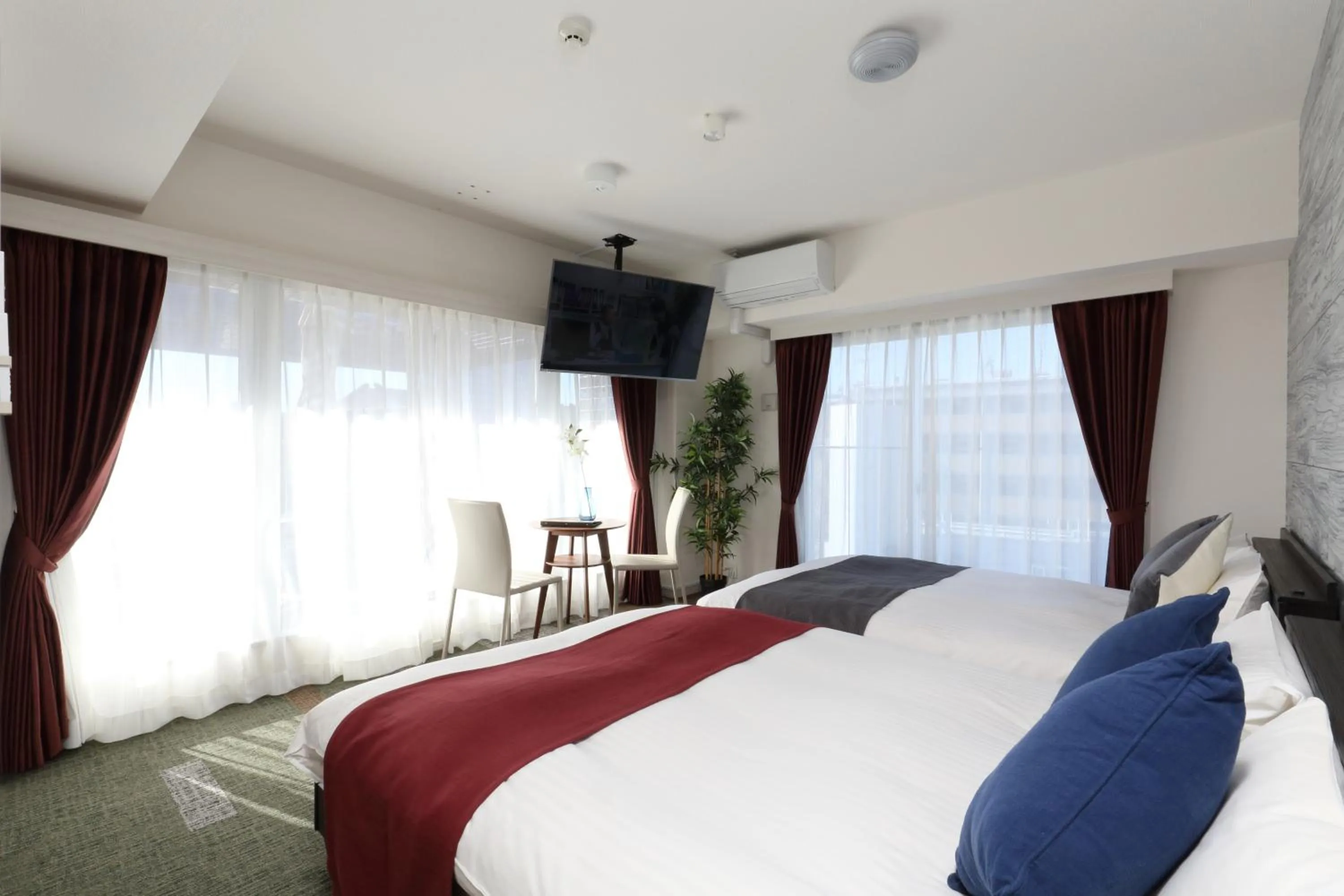 Bed in Residence Hotel Hakata 20