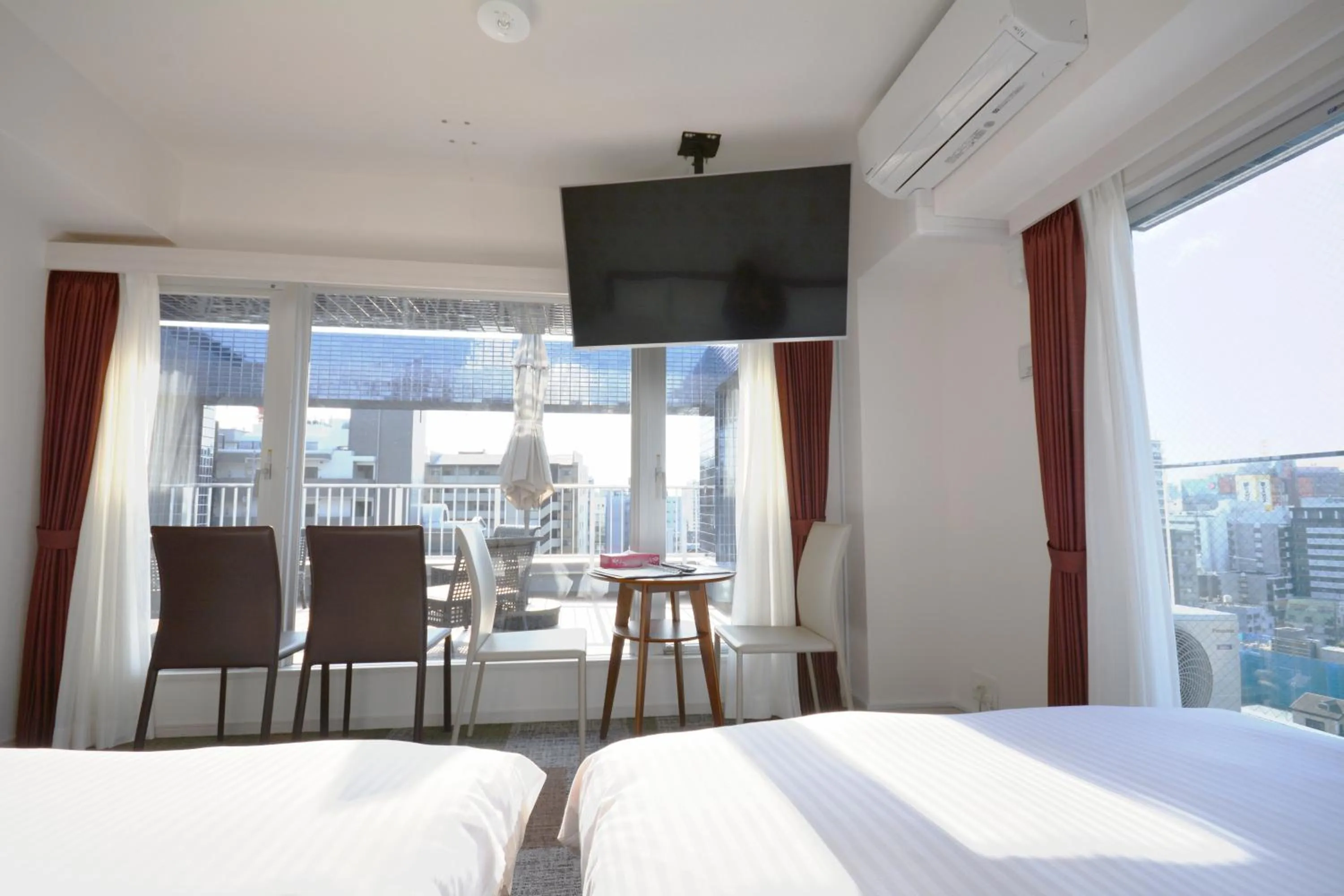 TV and multimedia, Bed in Residence Hotel Hakata 20