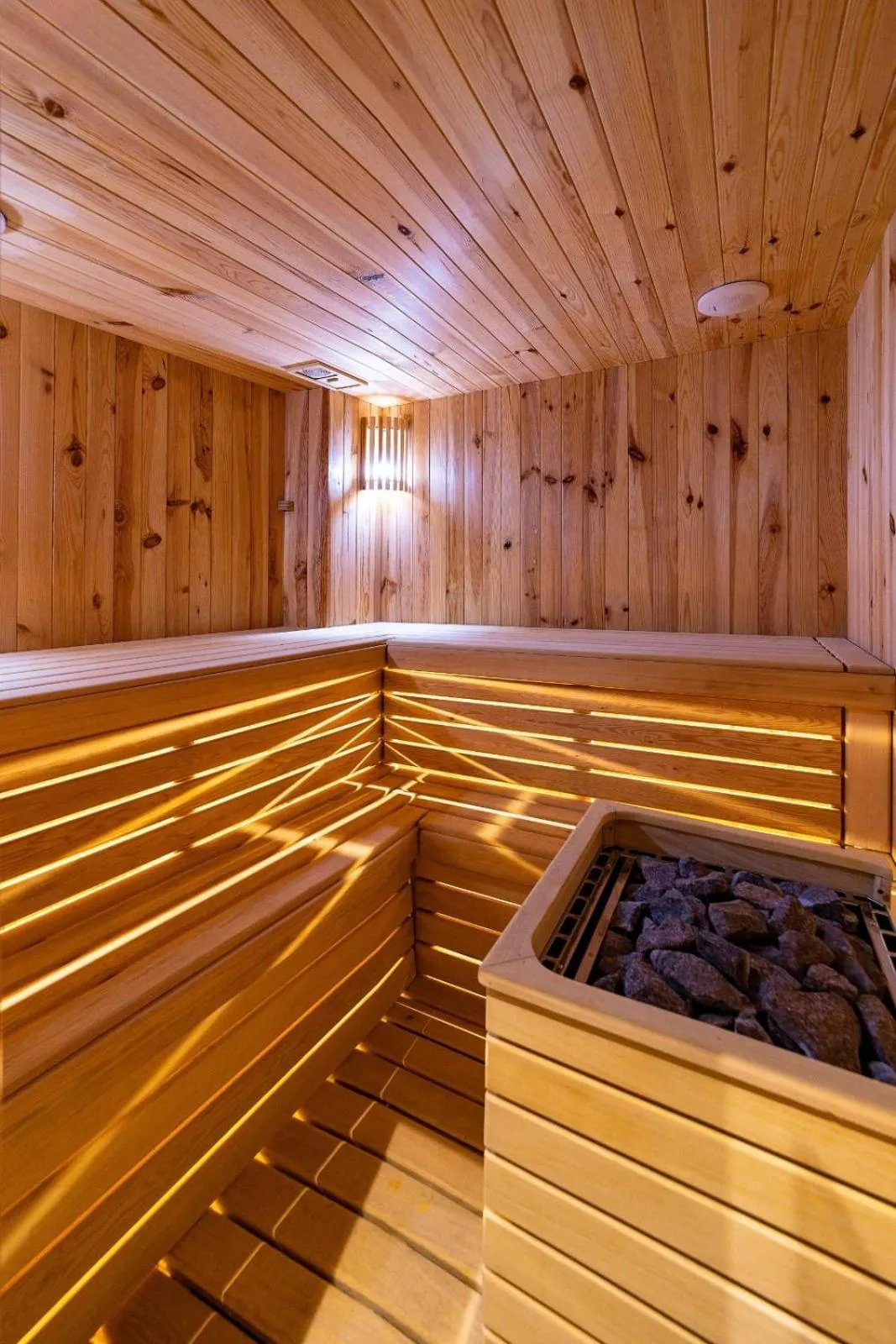 Sauna in Sierra Blanca Resort Art of Healing