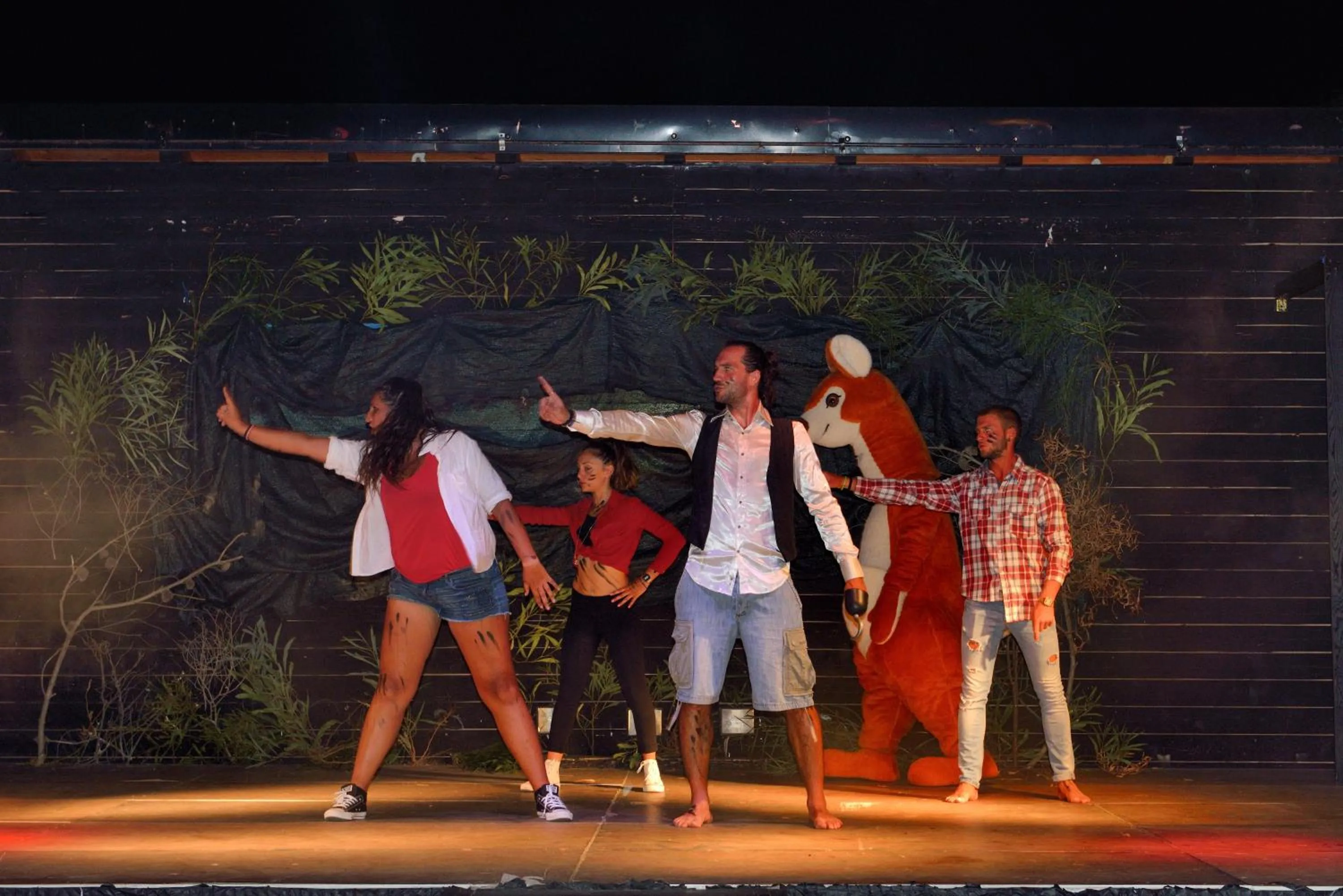 People in Santa Monica Resort