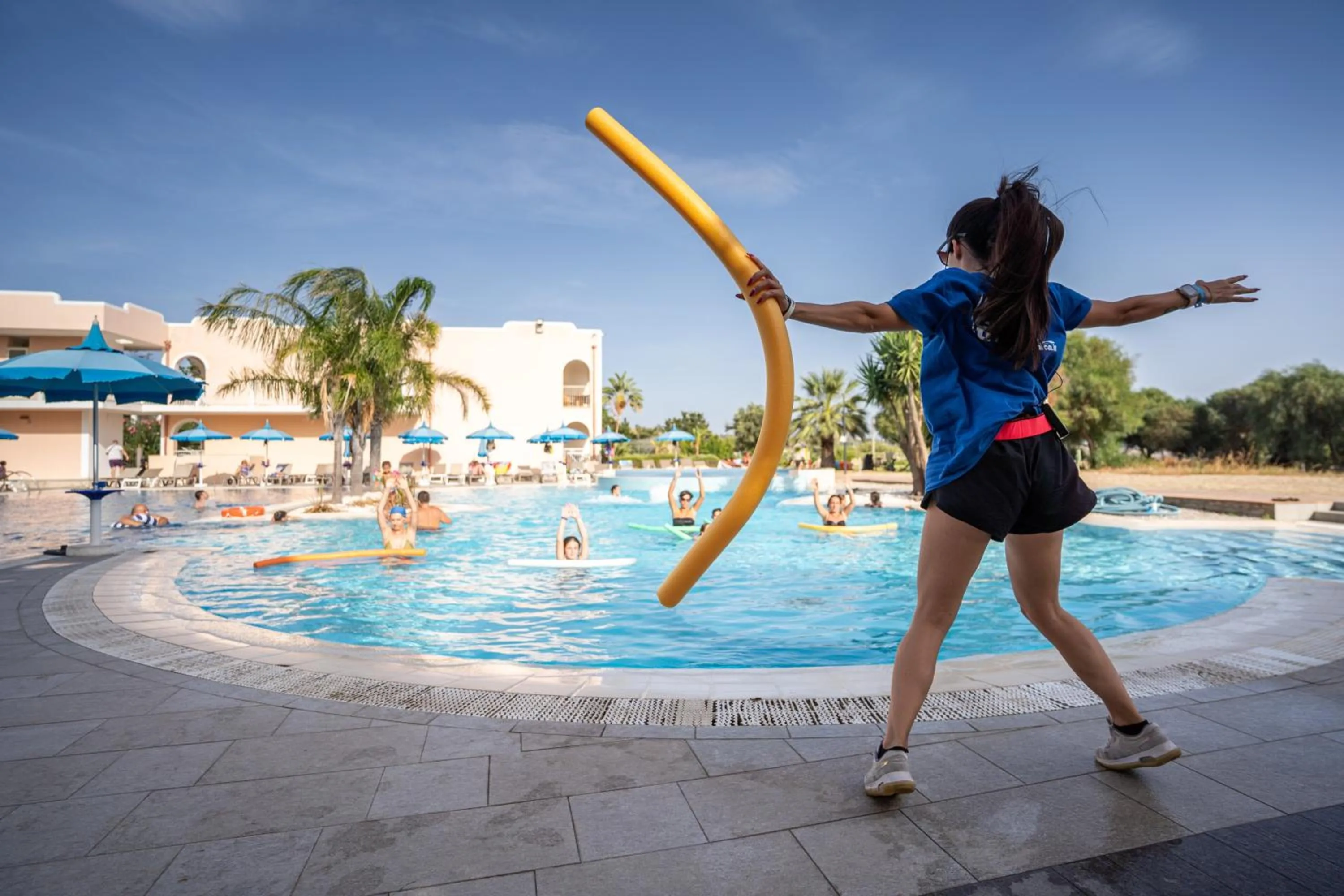 Evening entertainment in Santa Monica Resort
