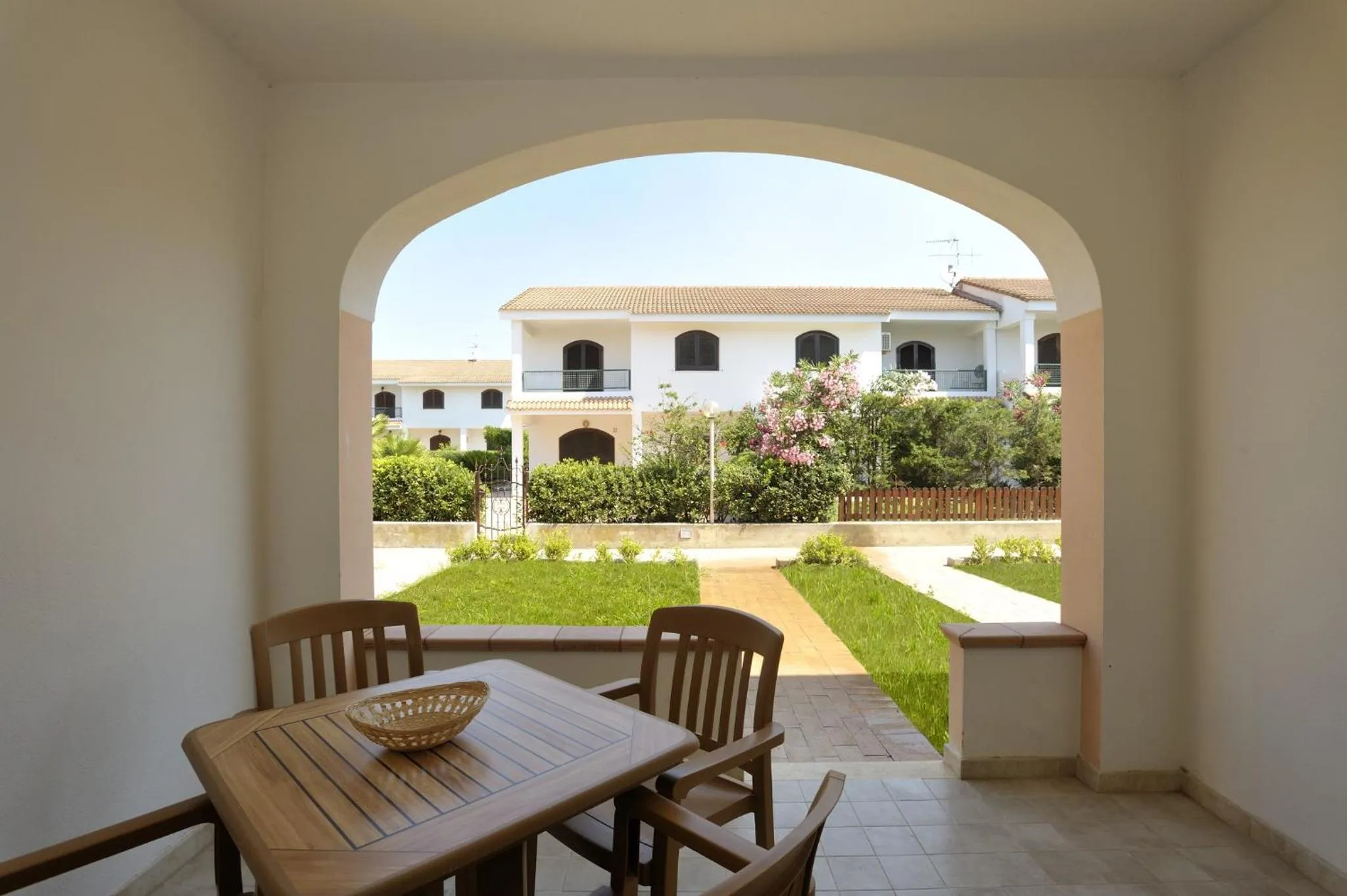 Patio in Santa Monica Resort