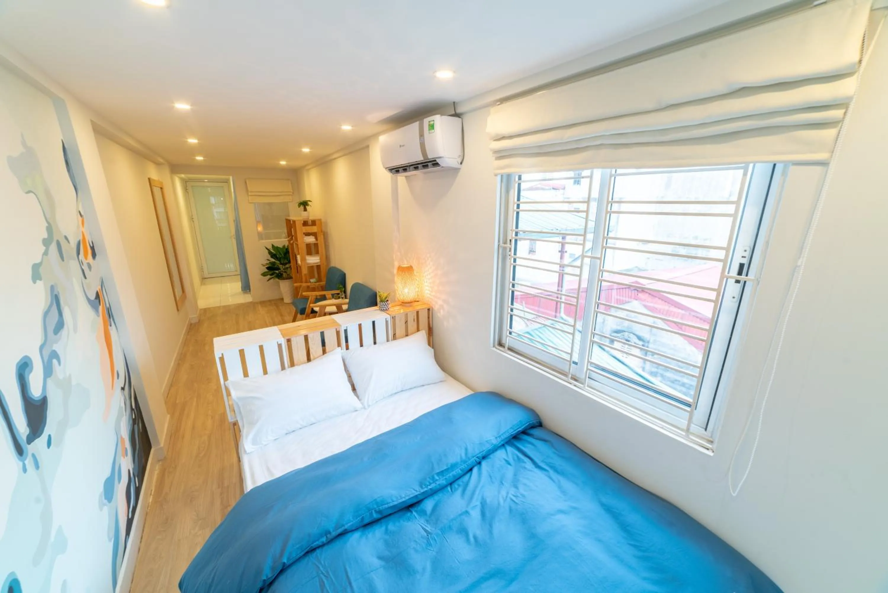 Bed in Graffiti Hotel