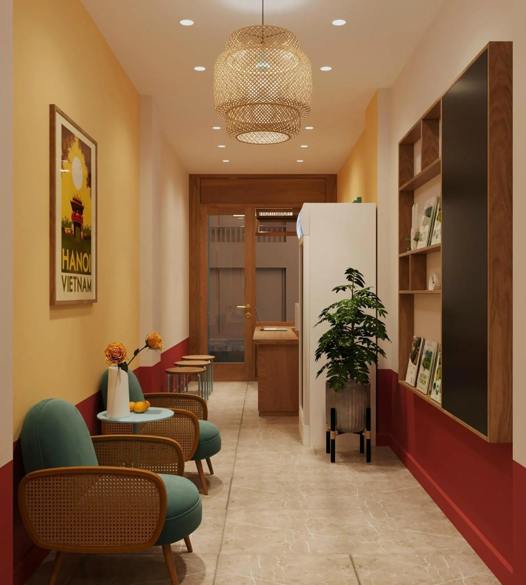 Lobby or reception in Graffiti Hotel