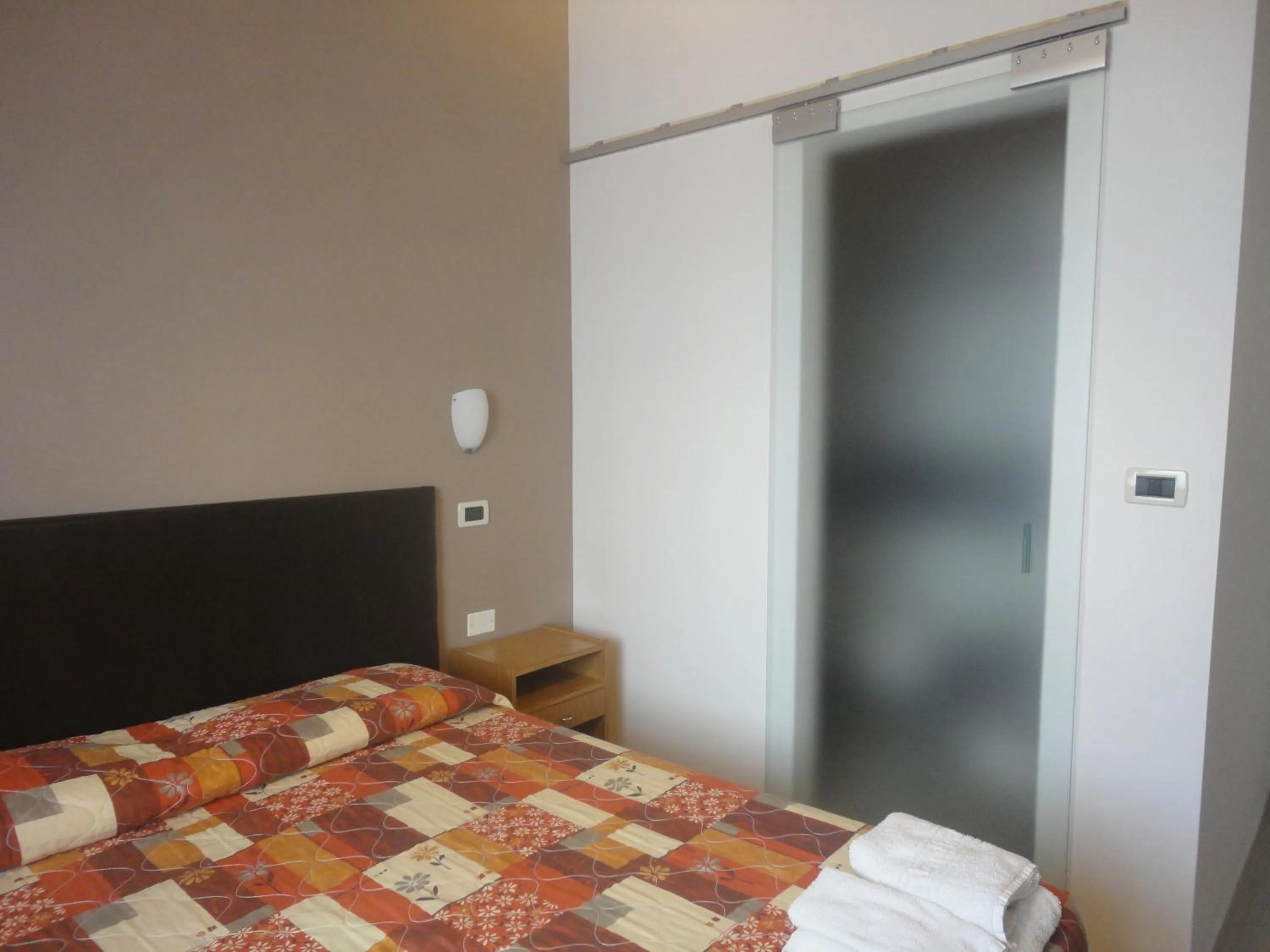 Decorative detail, Bed in Hotel Al Ragno