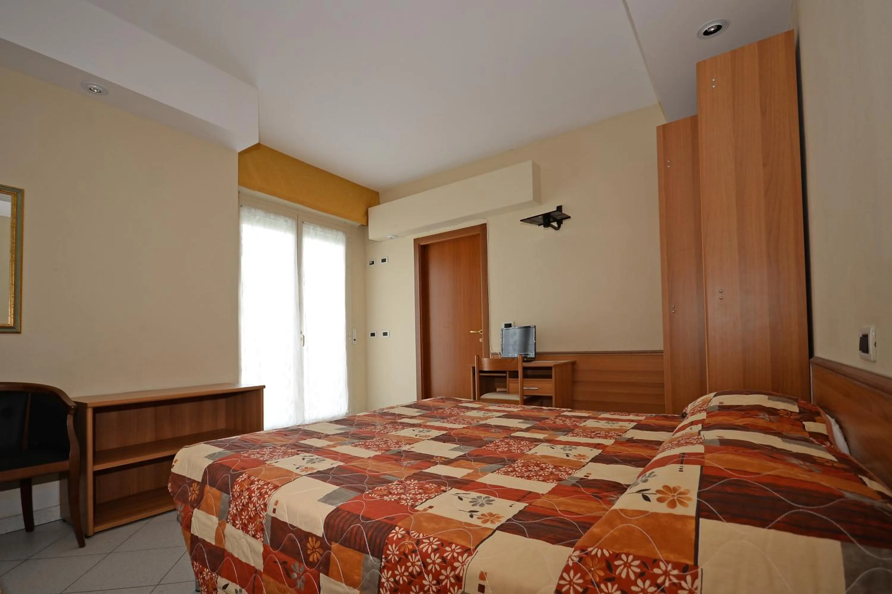 Bed in Hotel Al Ragno