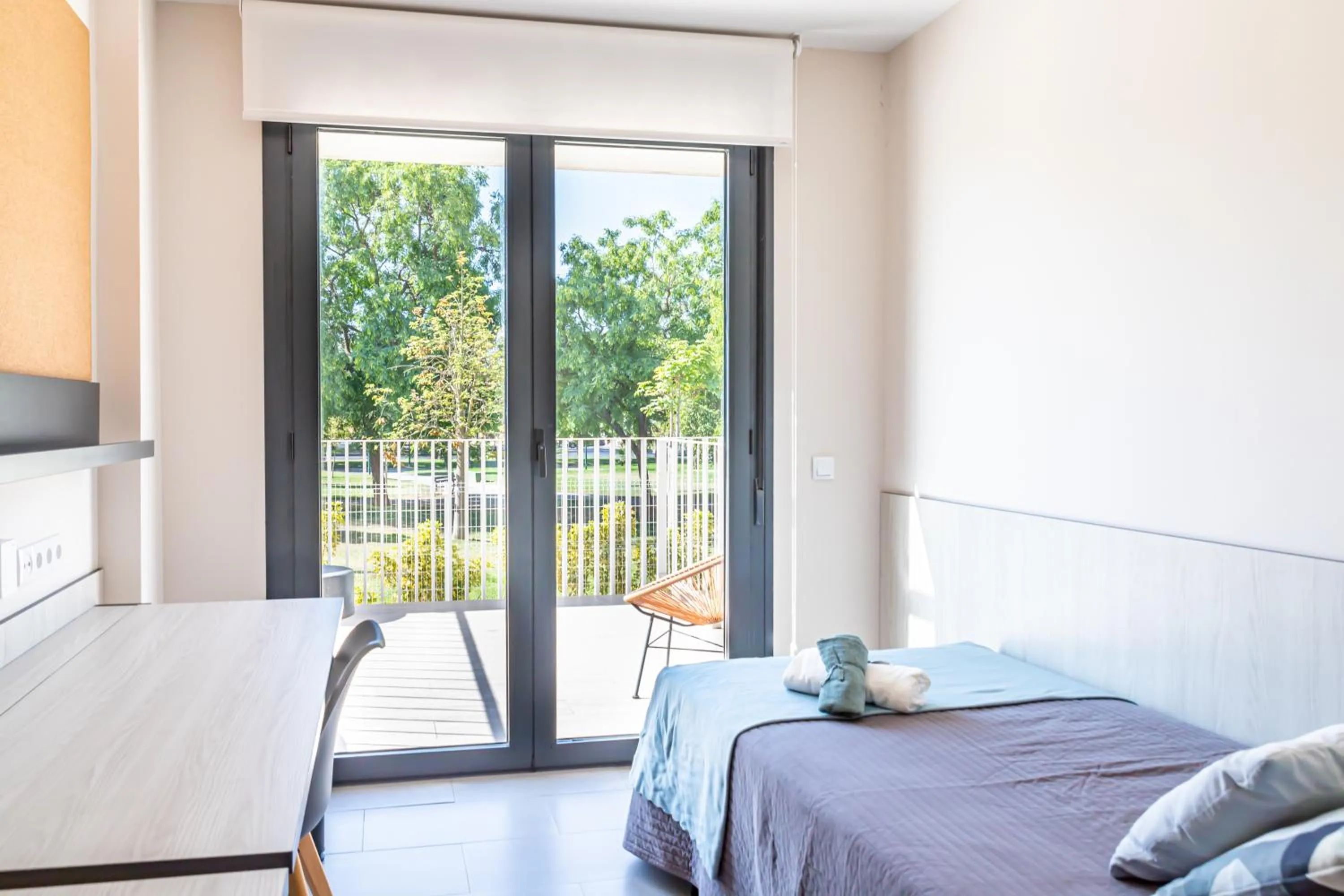 Photo of the whole room, Bed in Residencia Universitaria Resa Campus Málaga