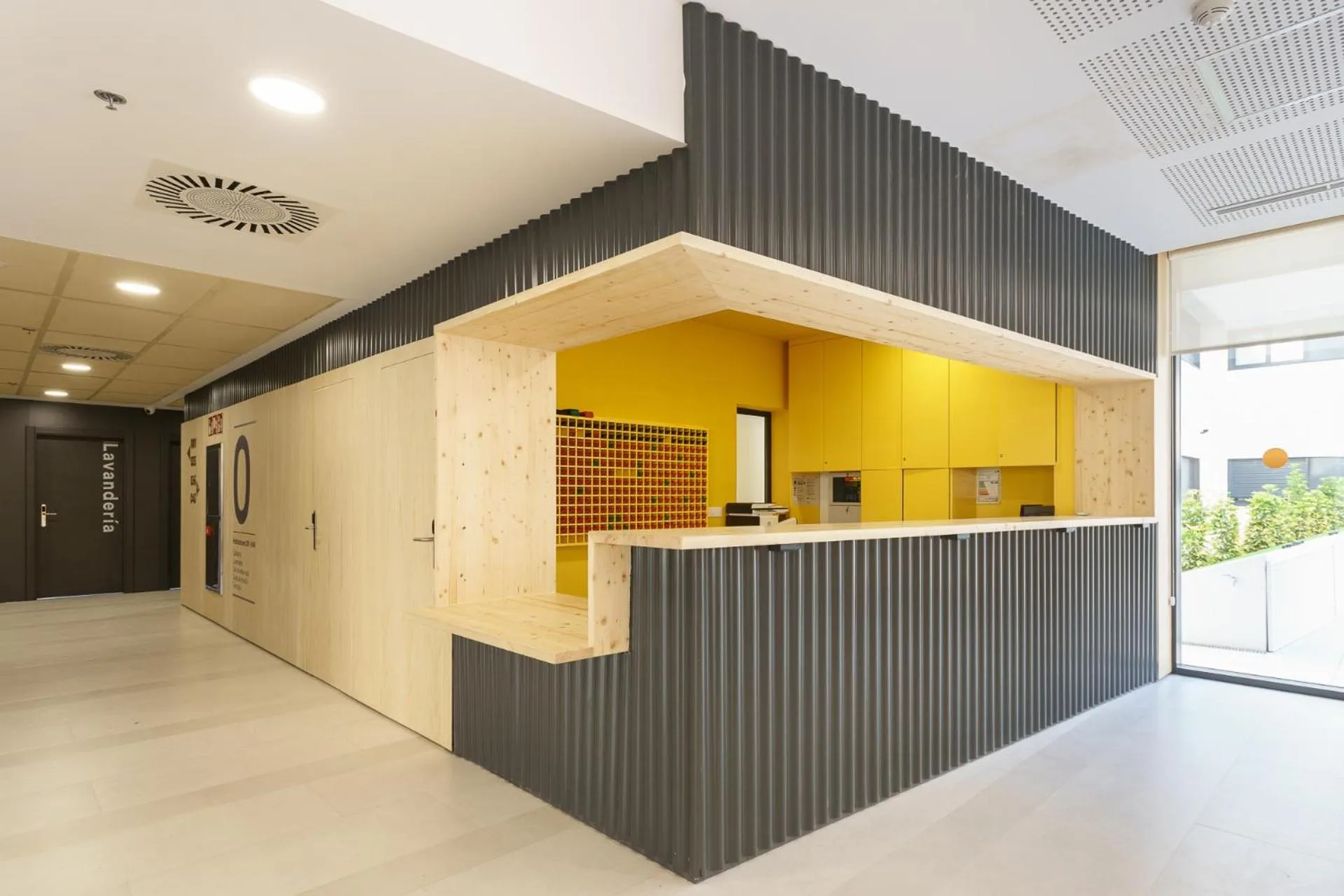 Lobby or reception in Residencia Universitaria Resa Campus Málaga