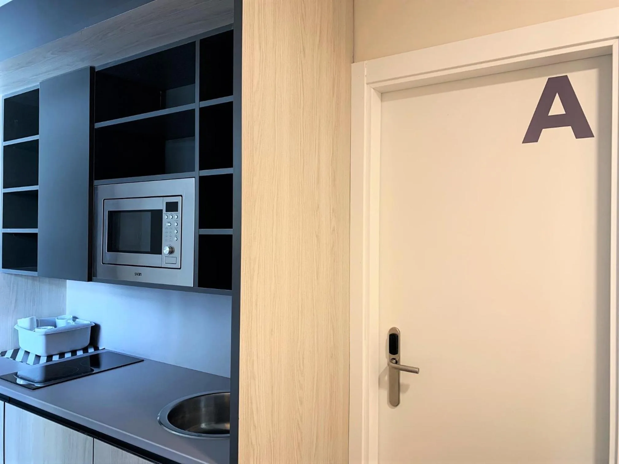 Kitchen or kitchenette in Residencia Universitaria Resa Campus Málaga