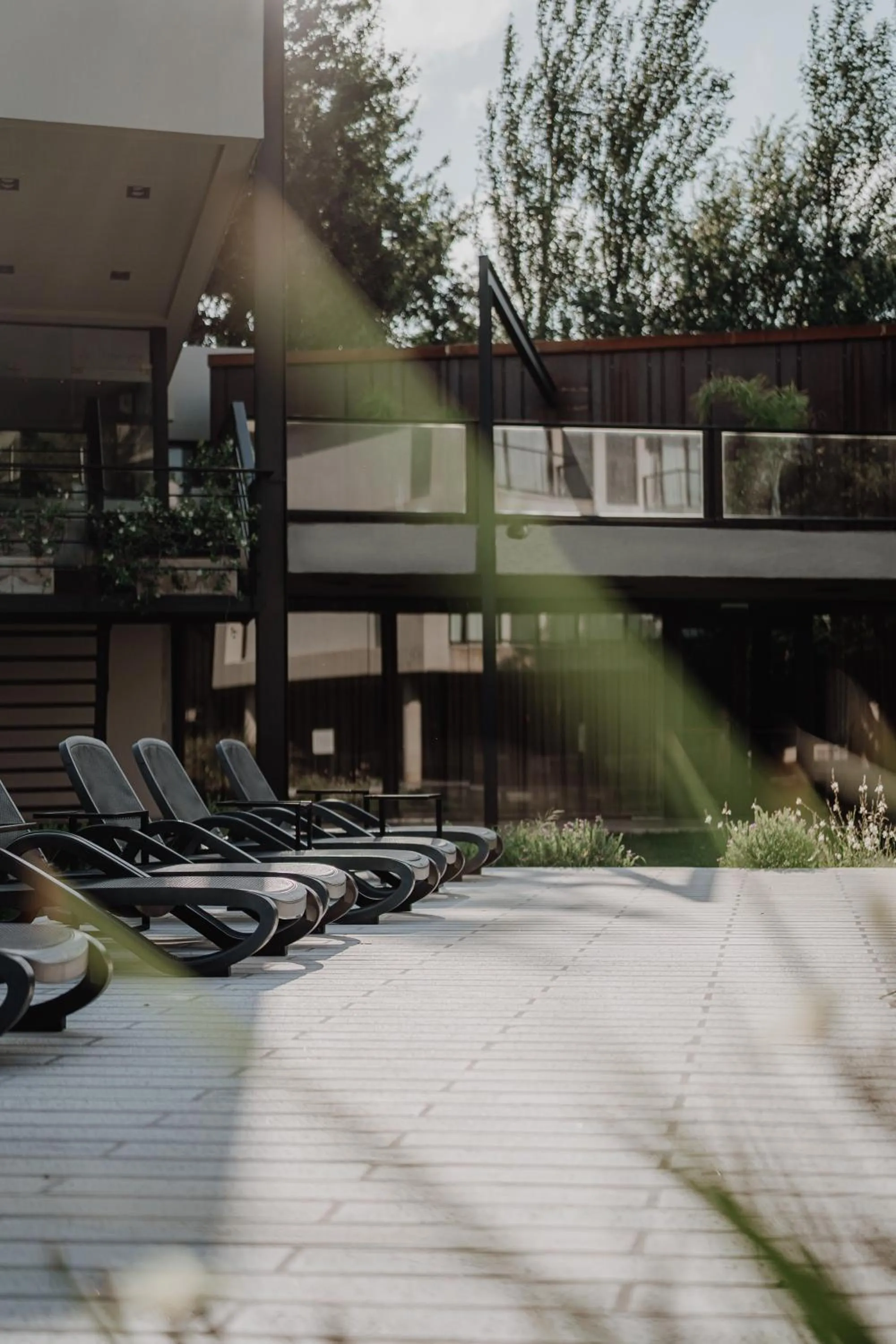 Swimming pool in La Urumpta Hotel, AKEN MIND