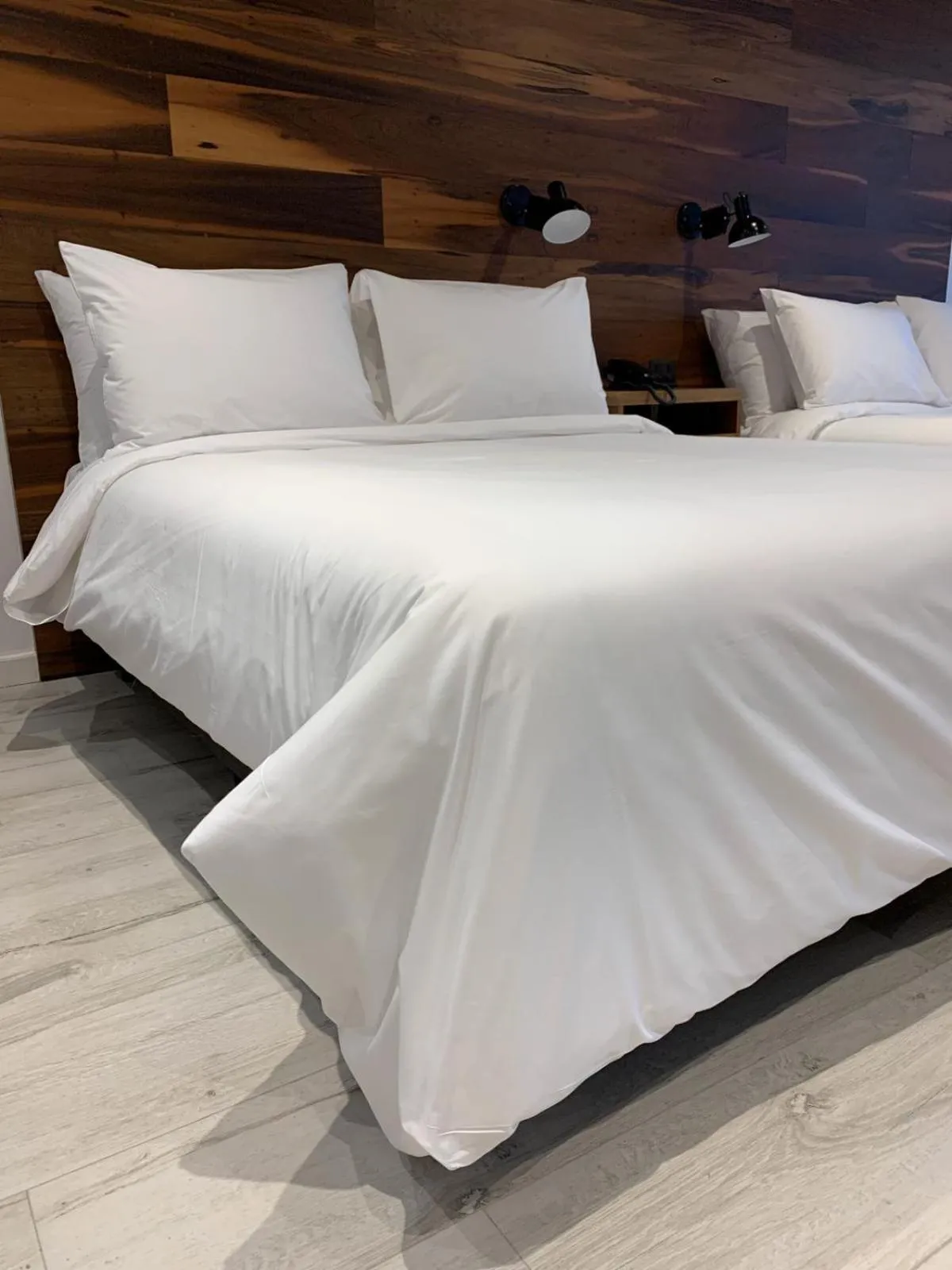 Bed in La Urumpta Hotel, AKEN MIND