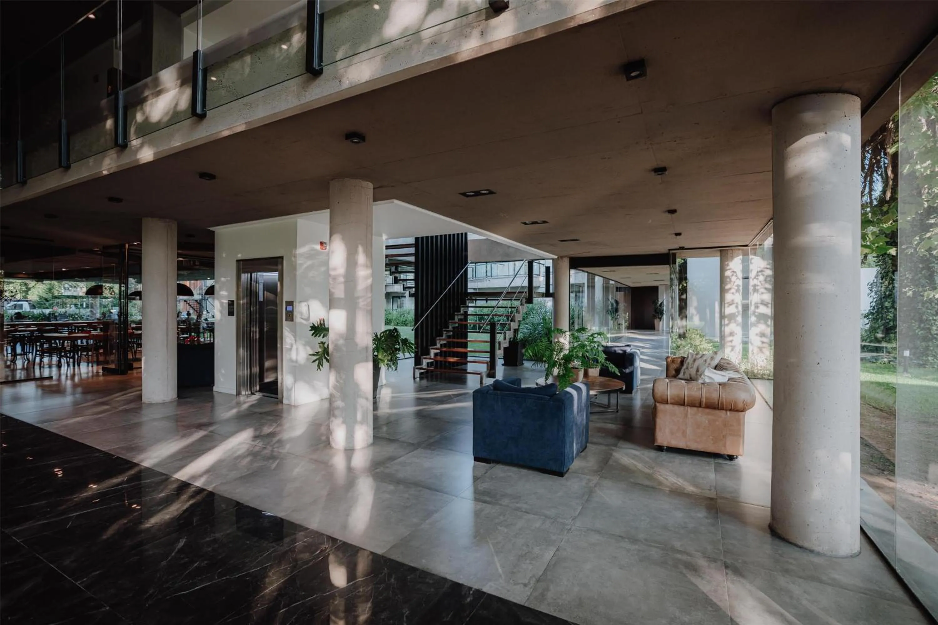 Lobby or reception in La Urumpta Hotel, AKEN MIND