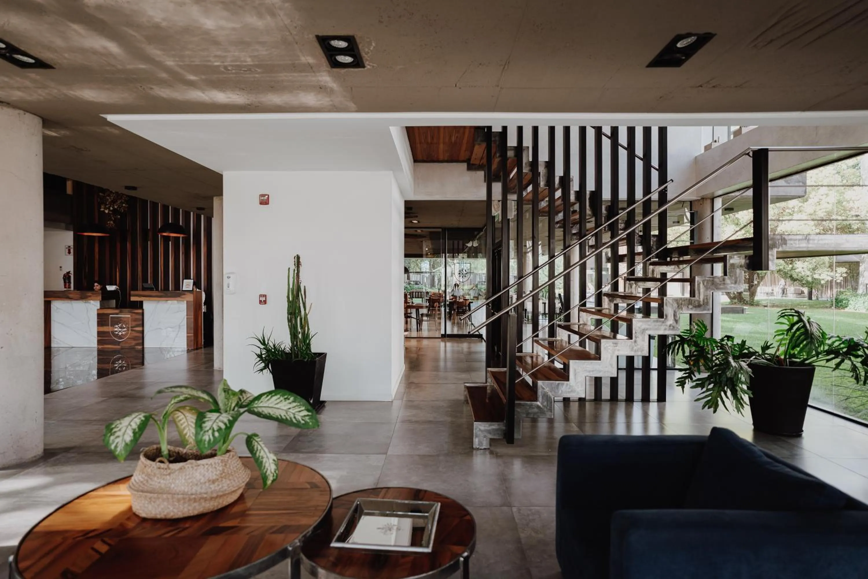 Living room in La Urumpta Hotel, AKEN MIND