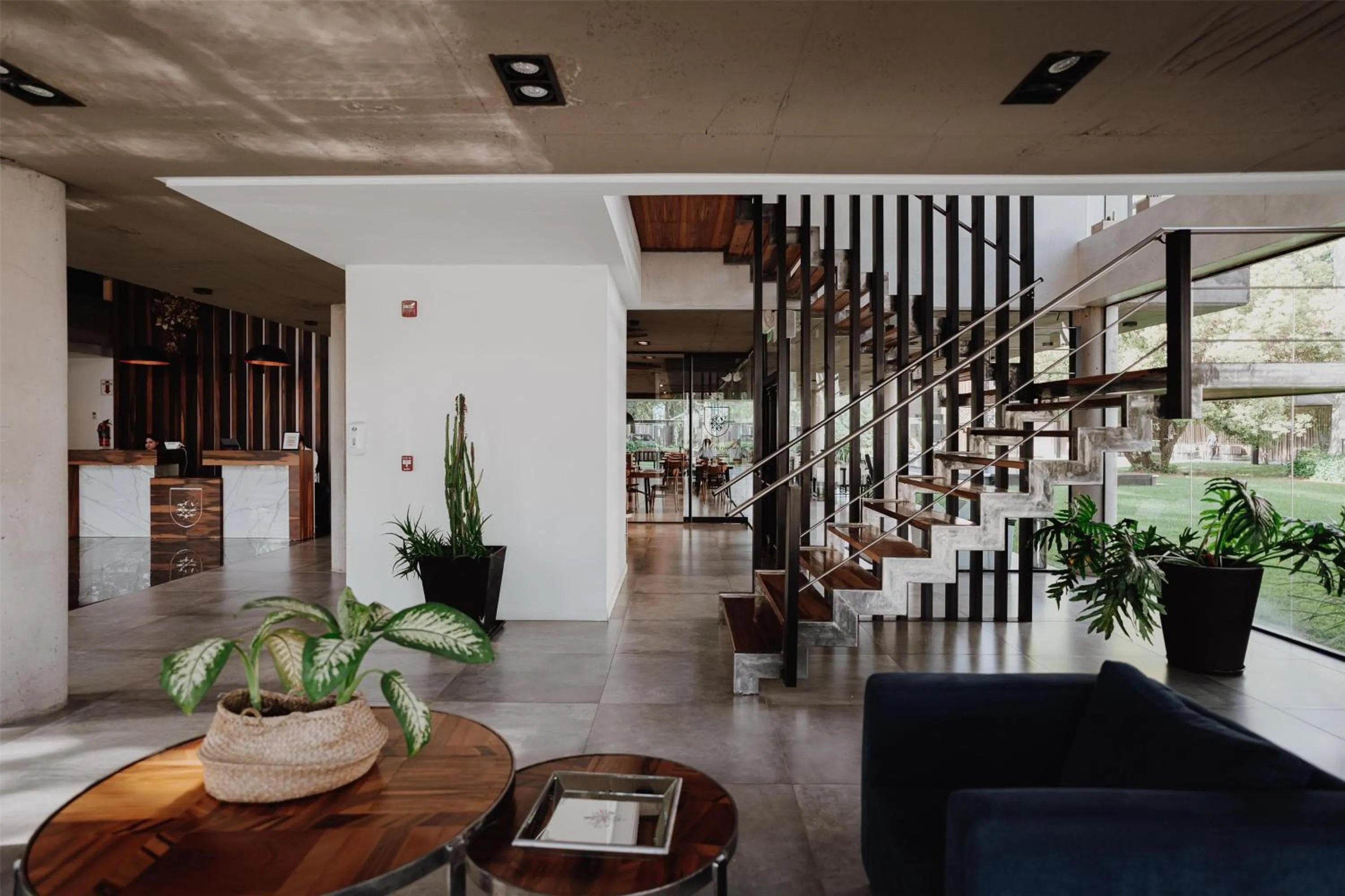 Lobby or reception in La Urumpta Hotel, AKEN MIND