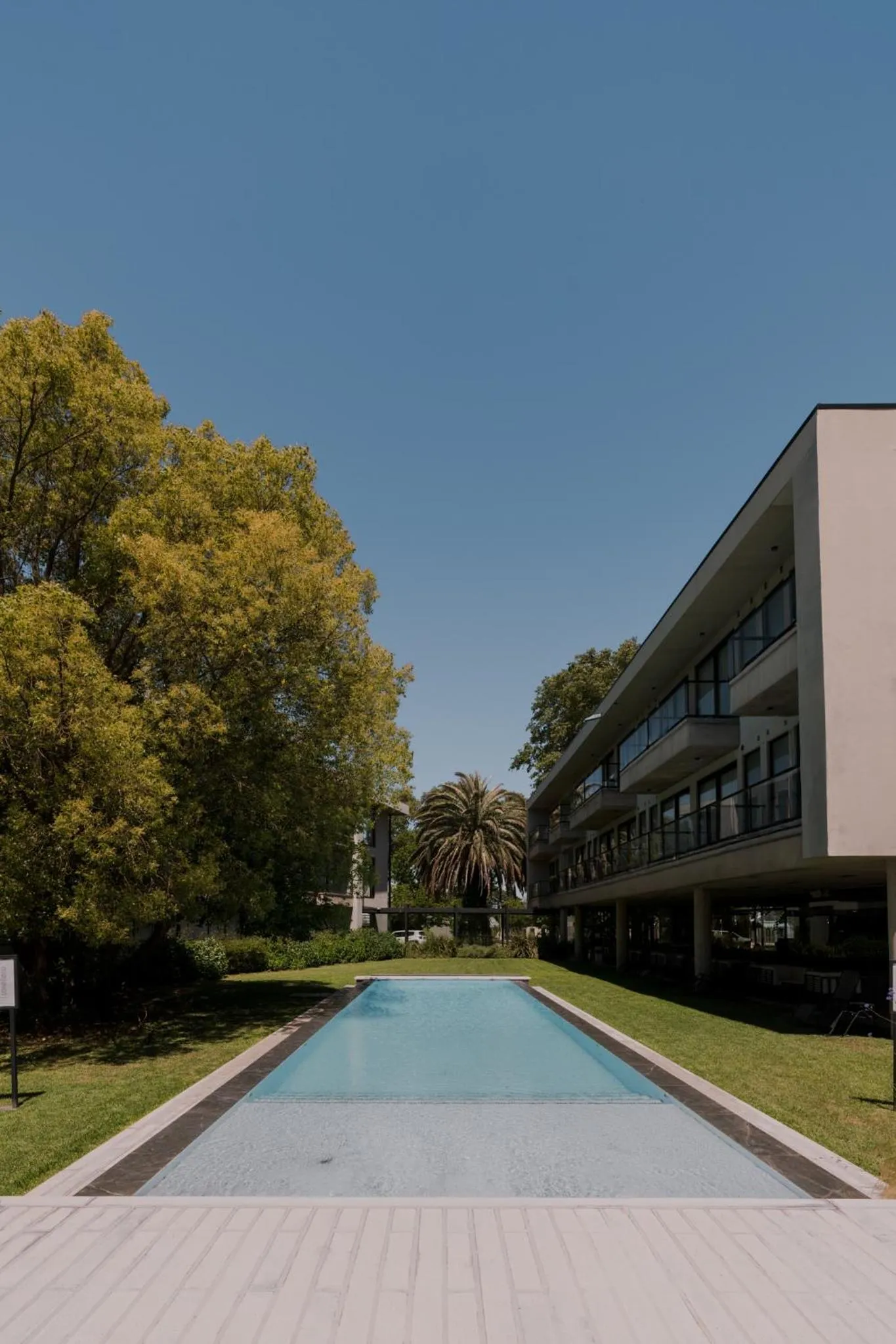 Swimming pool in La Urumpta Hotel, AKEN MIND