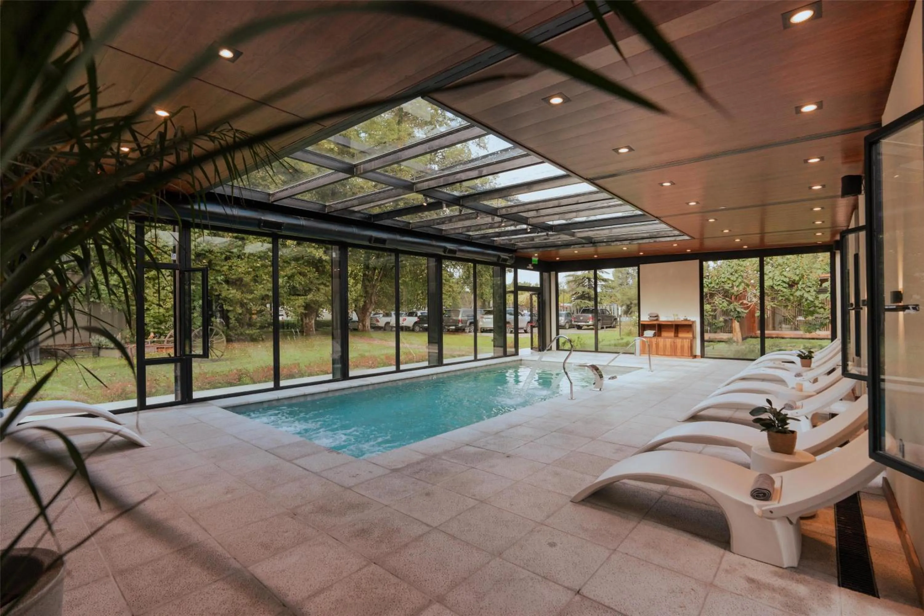 Pool view in La Urumpta Hotel, AKEN MIND