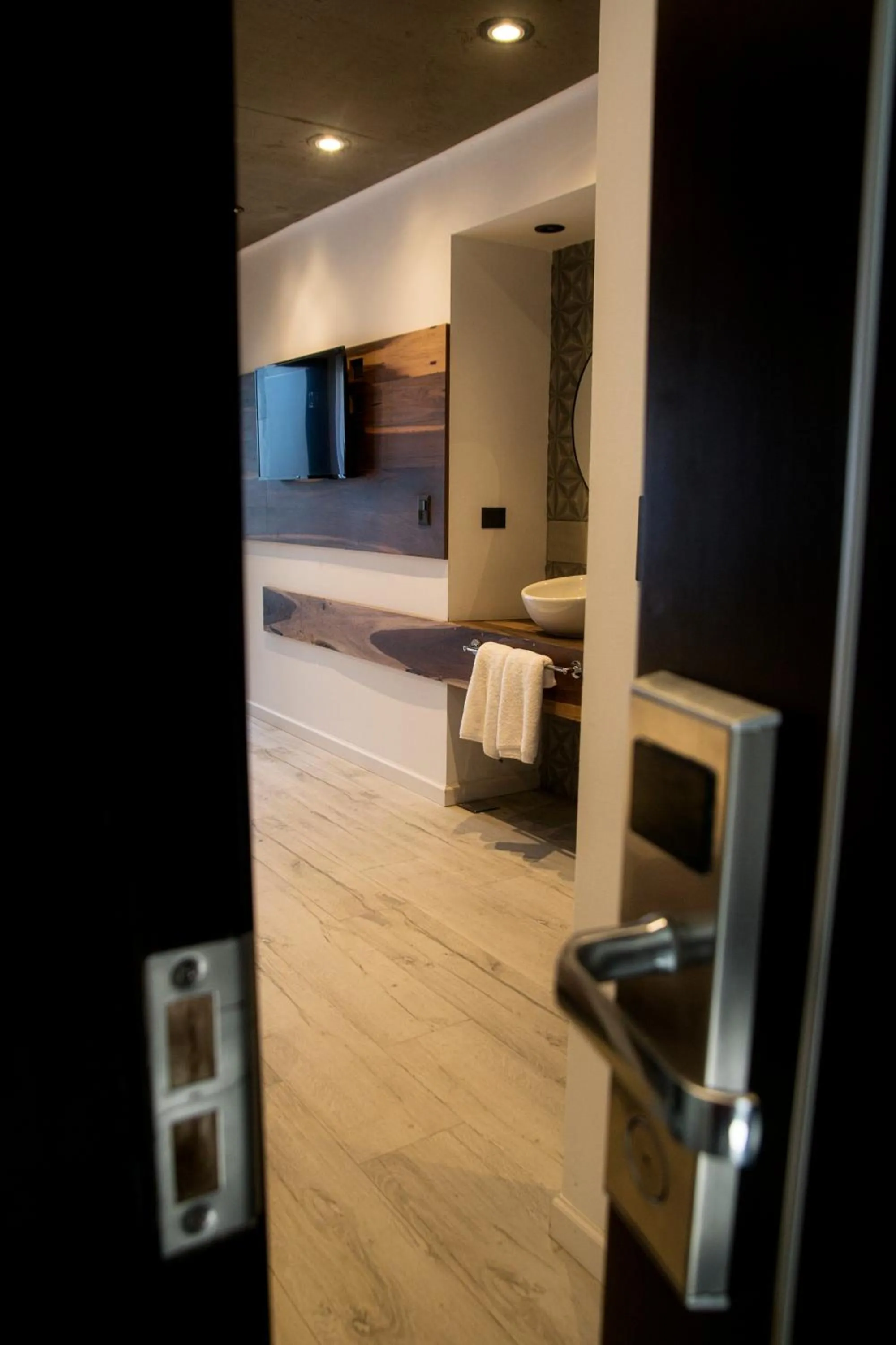 Decorative detail, Bed in La Urumpta Hotel, AKEN MIND