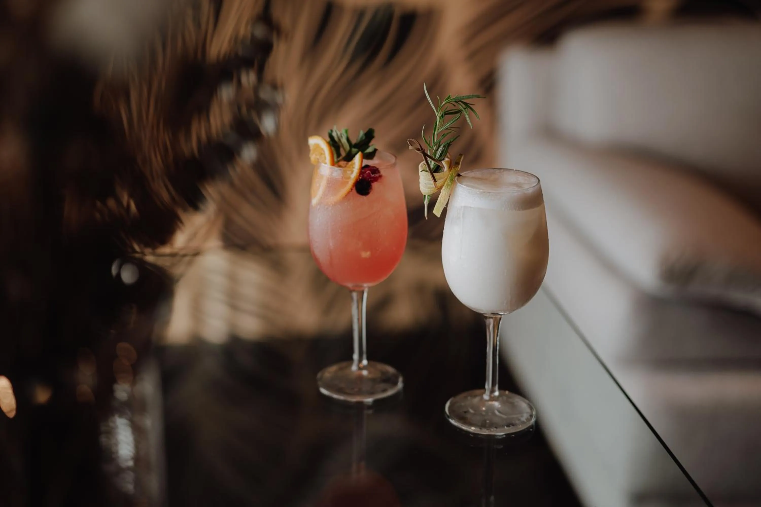 Drinks in La Urumpta Hotel, AKEN MIND