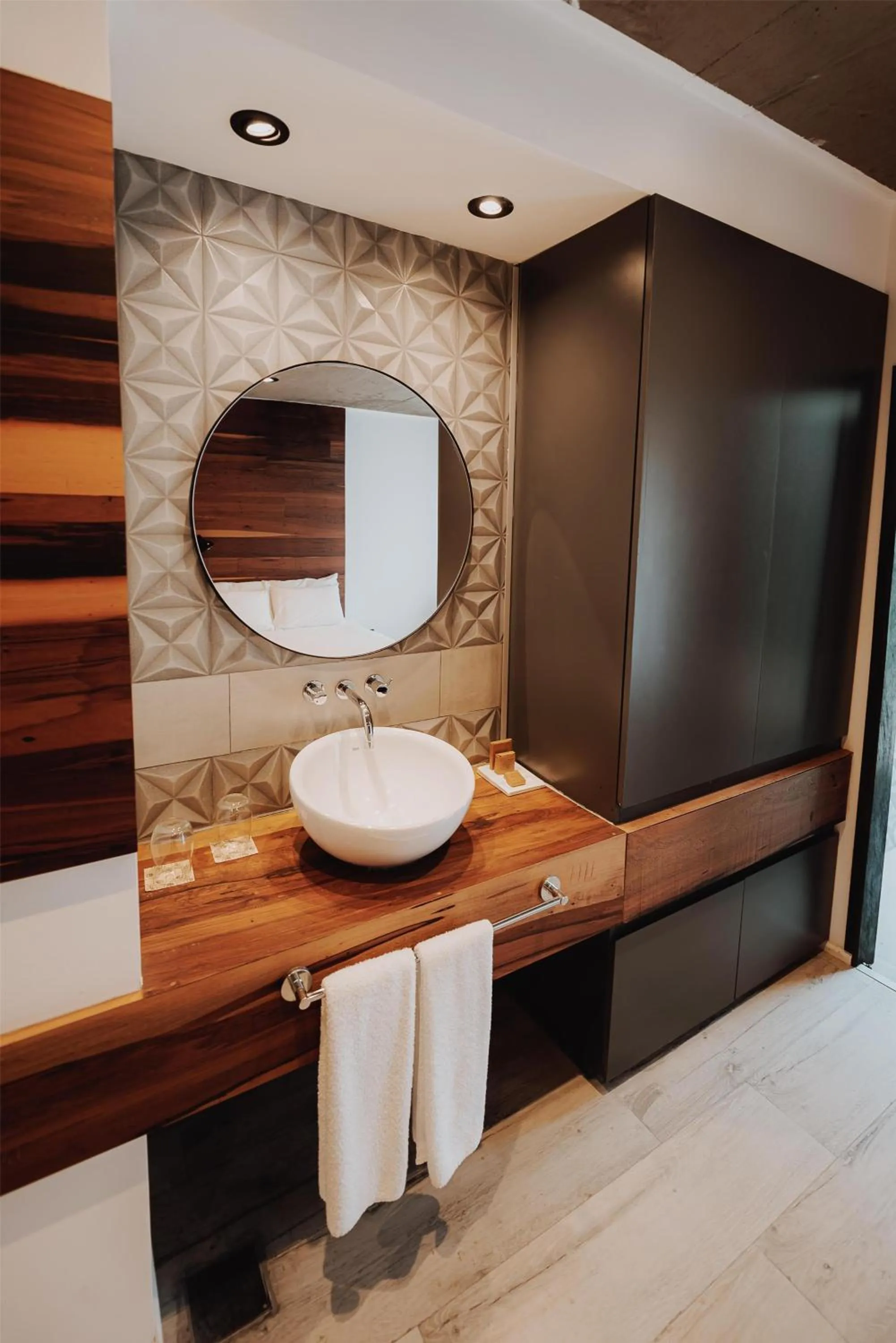 Bathroom in La Urumpta Hotel, AKEN MIND