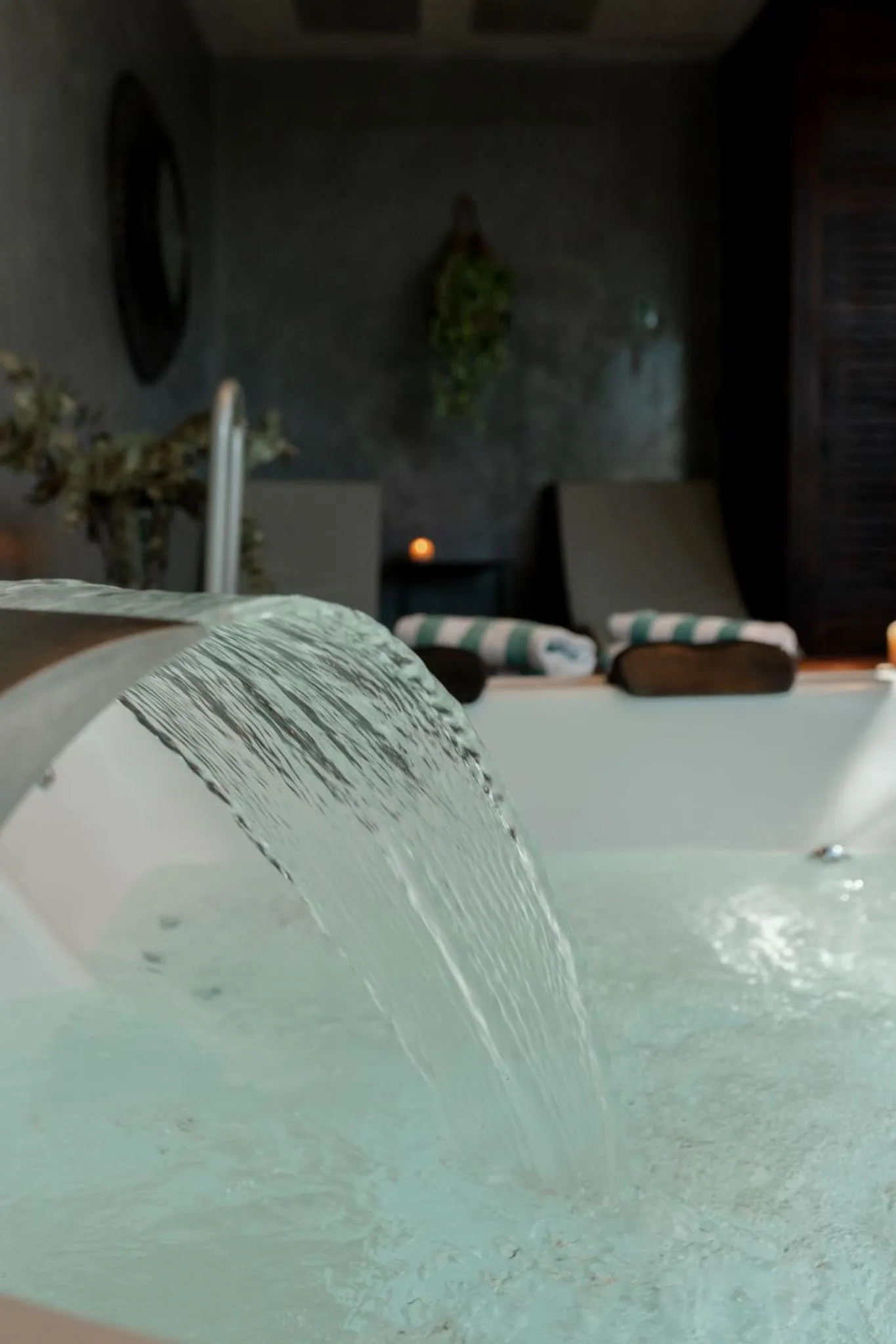 Spa and wellness centre/facilities in La Urumpta Hotel, AKEN MIND