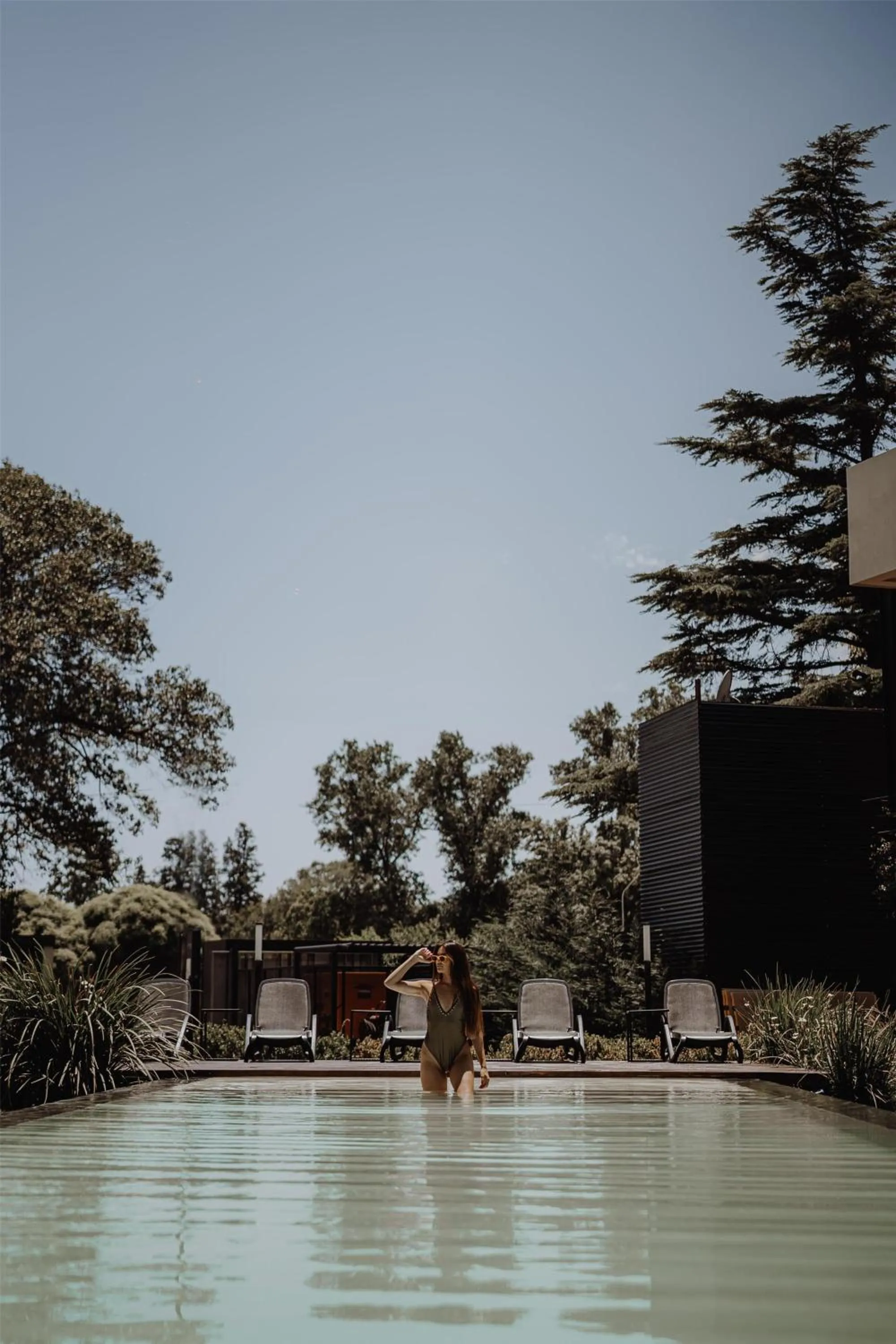 Pool view in La Urumpta Hotel, AKEN MIND