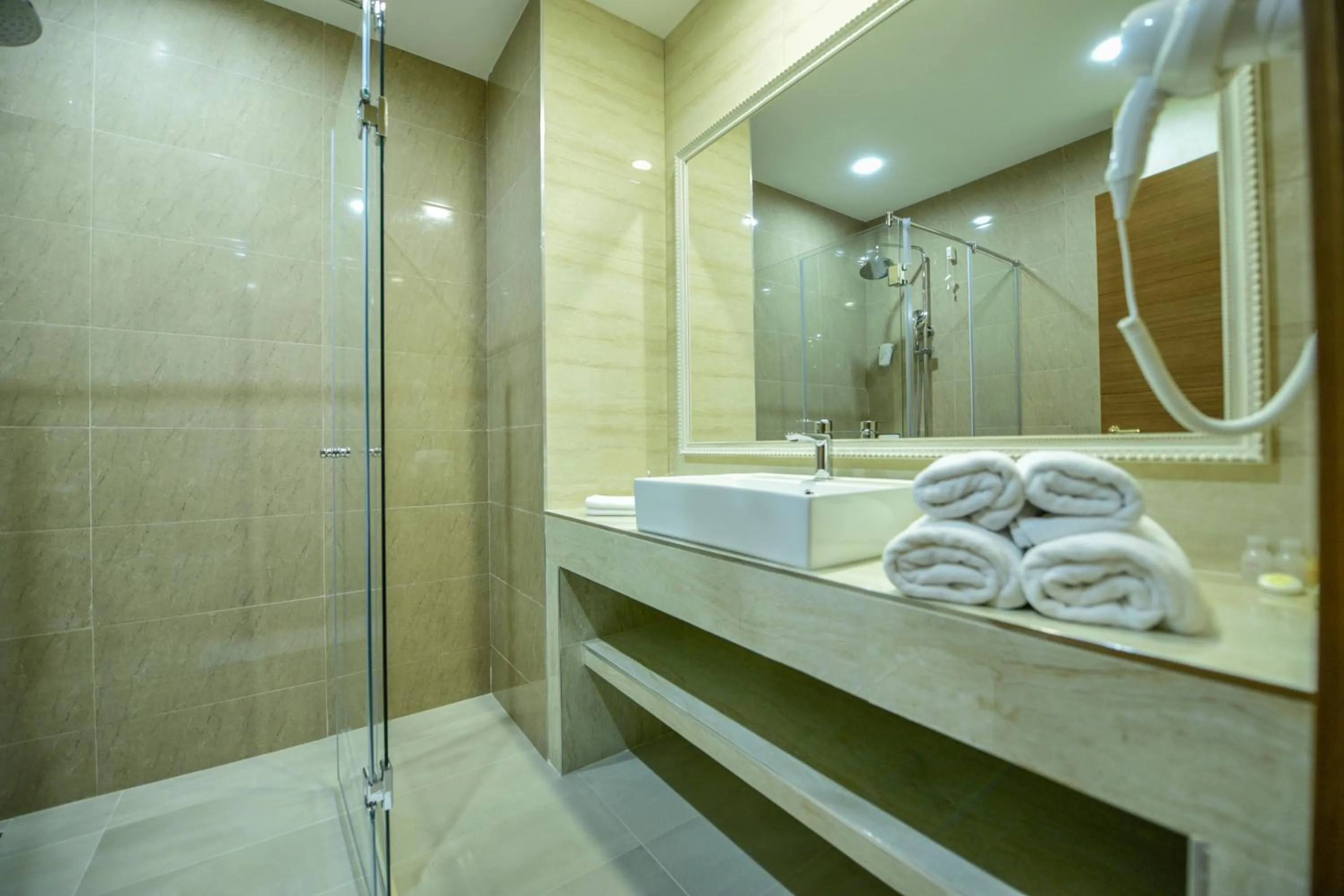 Bathroom in Hotel Lazaro