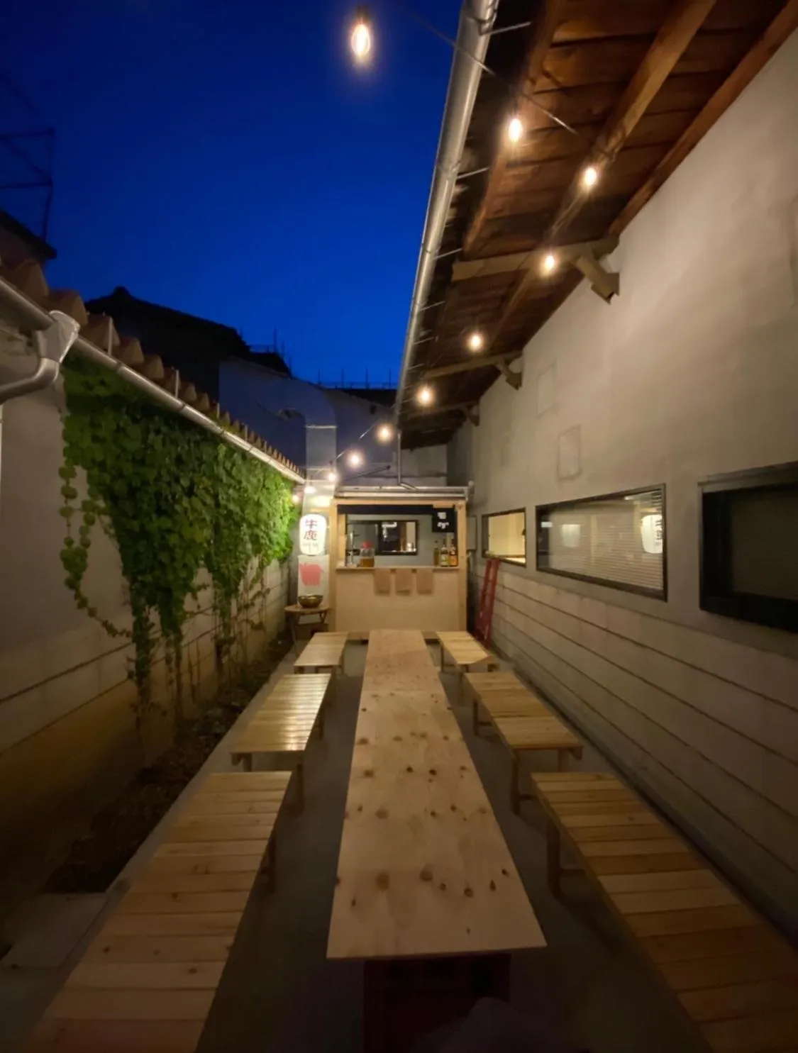 BBQ facilities in hostel mog