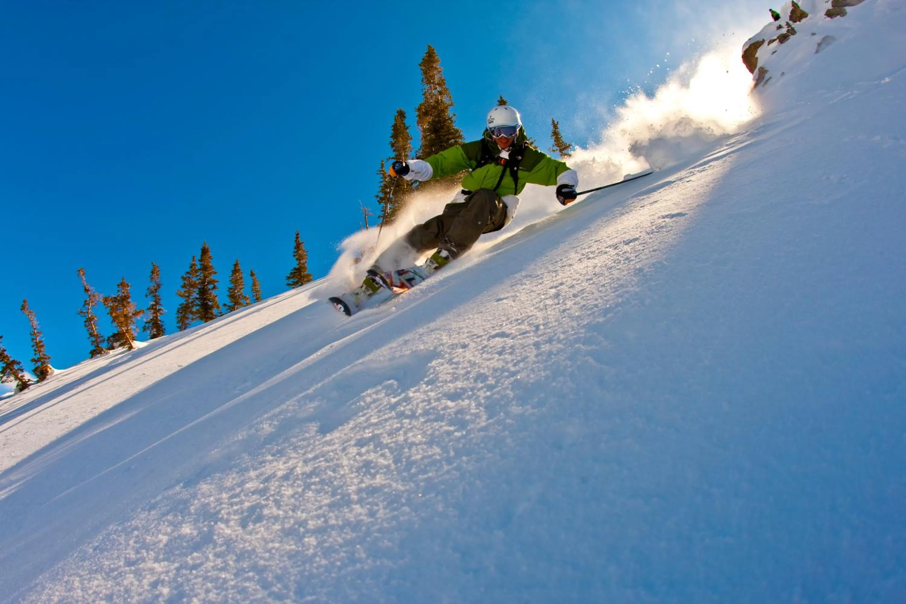People in Aspen Ski and Golf Resort