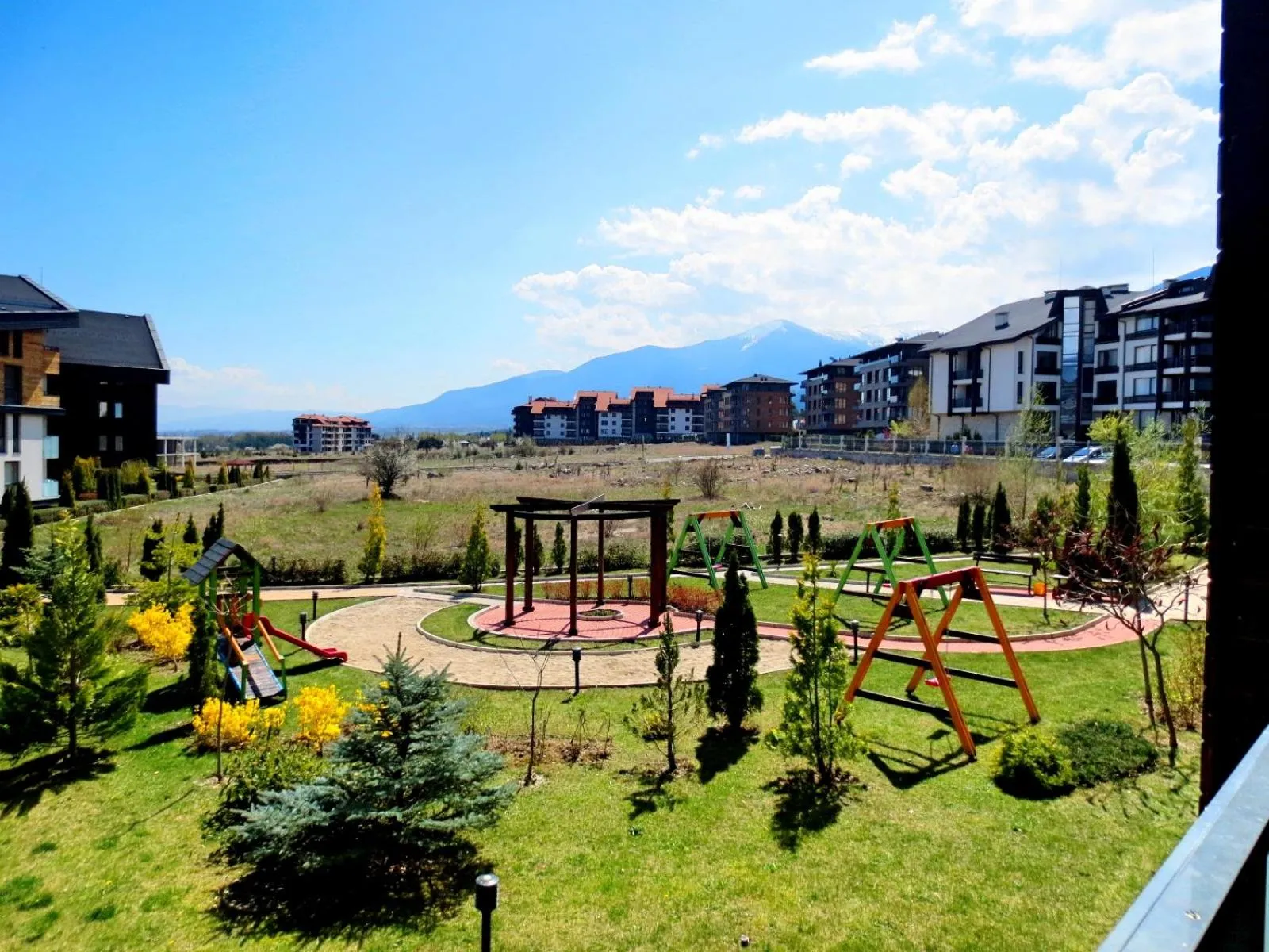 Children play ground in Aspen Ski and Golf Resort