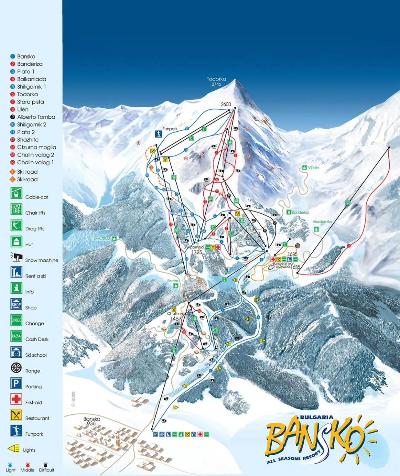 Activities in Aspen Ski and Golf Resort