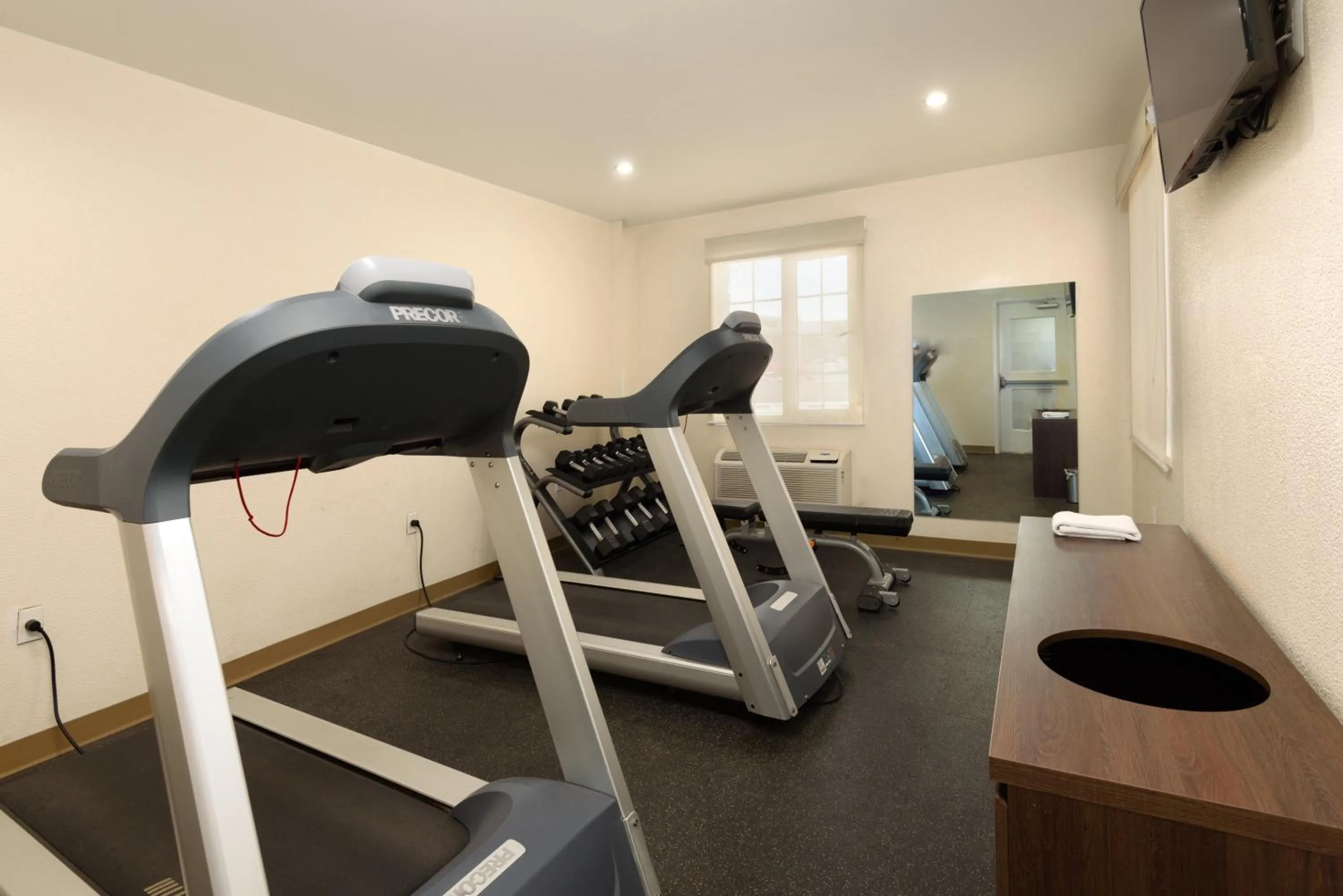 Fitness centre/facilities in Extended Suites Merida Siglo XXI