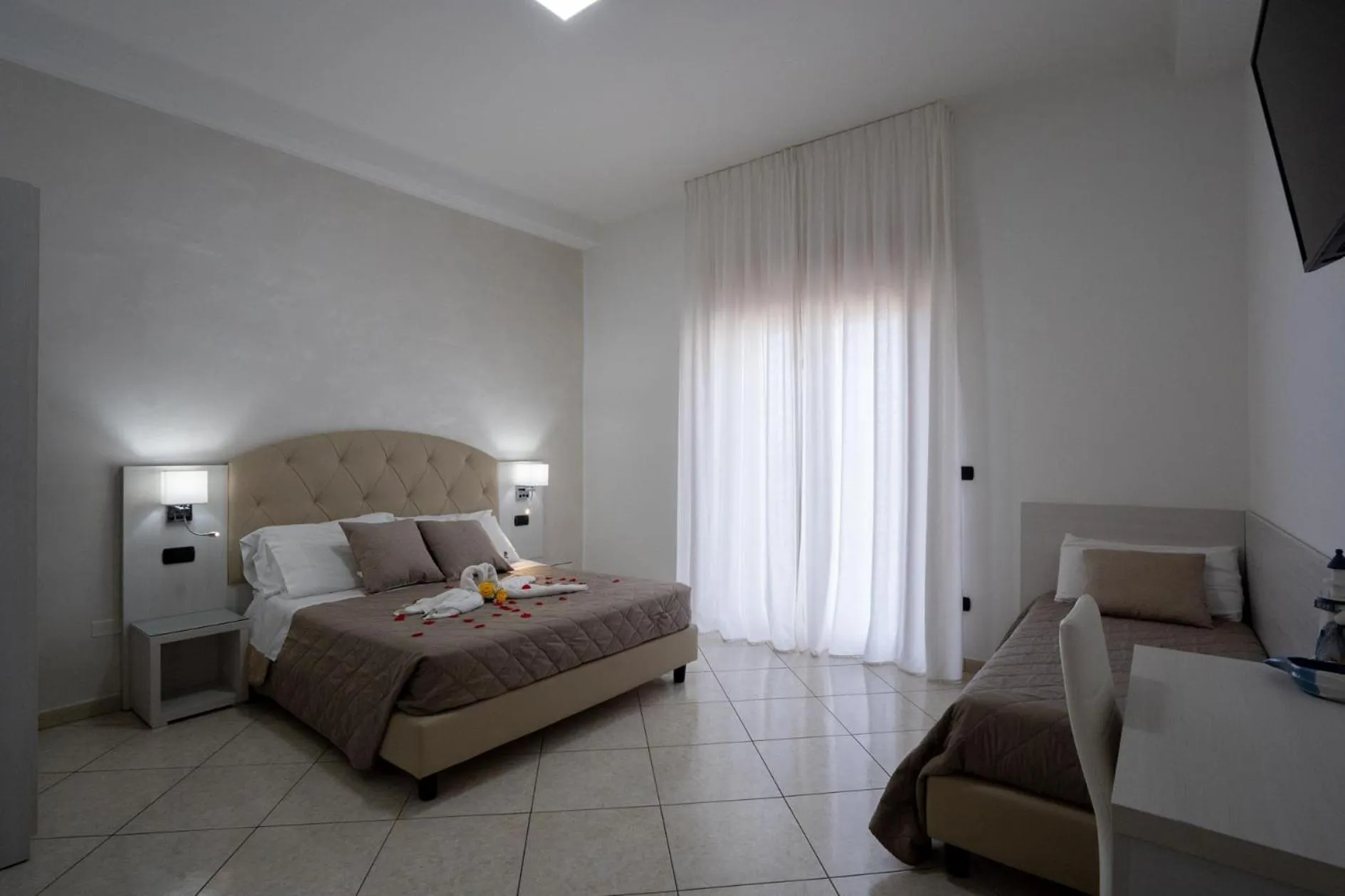 Bed in B&B Il Gabbiano