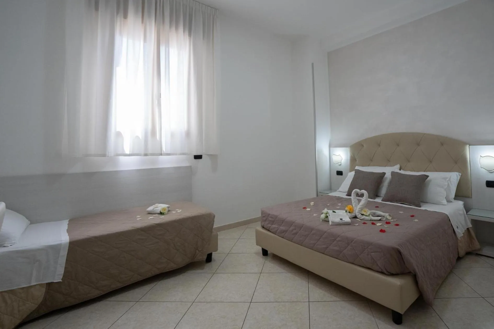 Bed in B&B Il Gabbiano