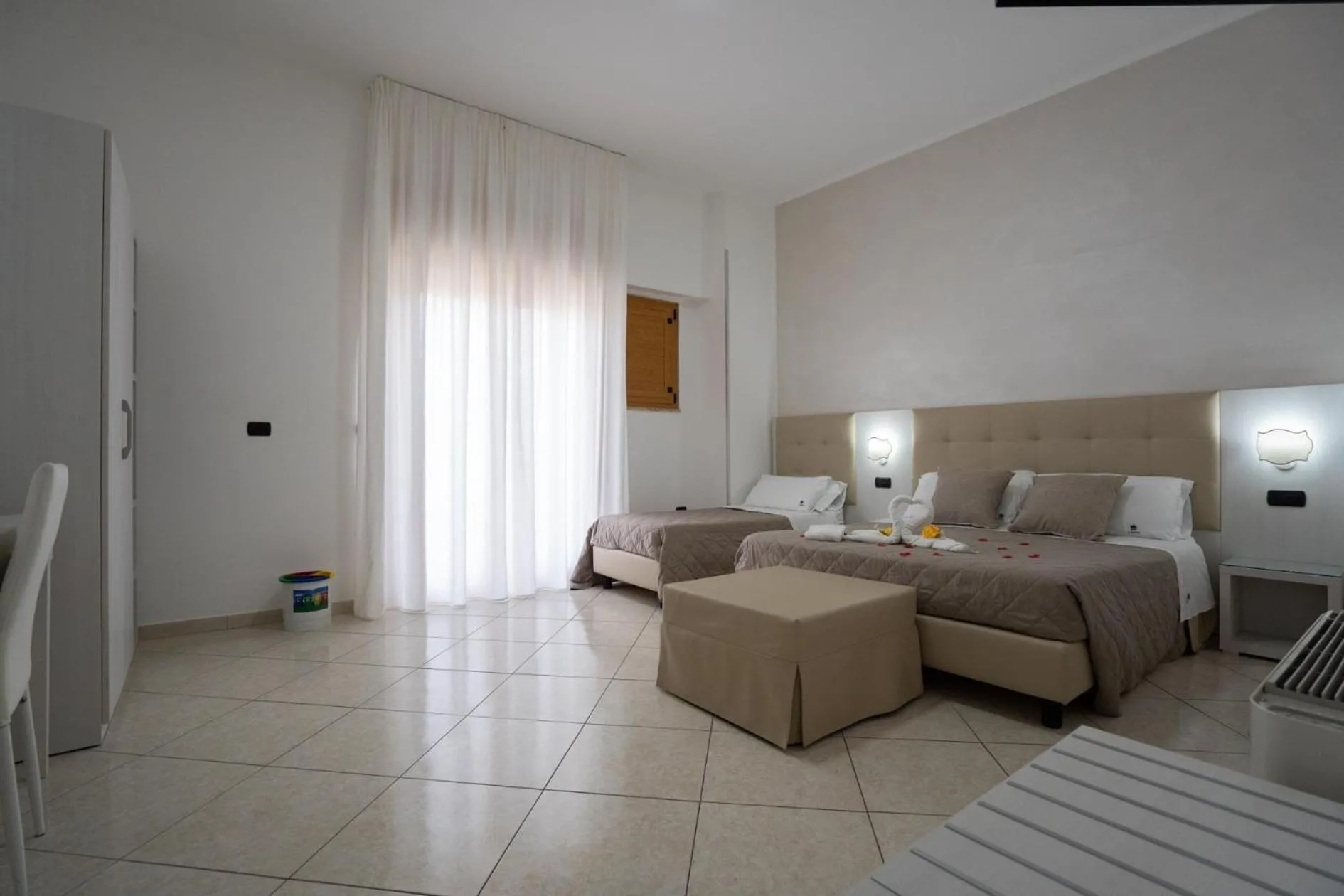 Bed in B&B Il Gabbiano