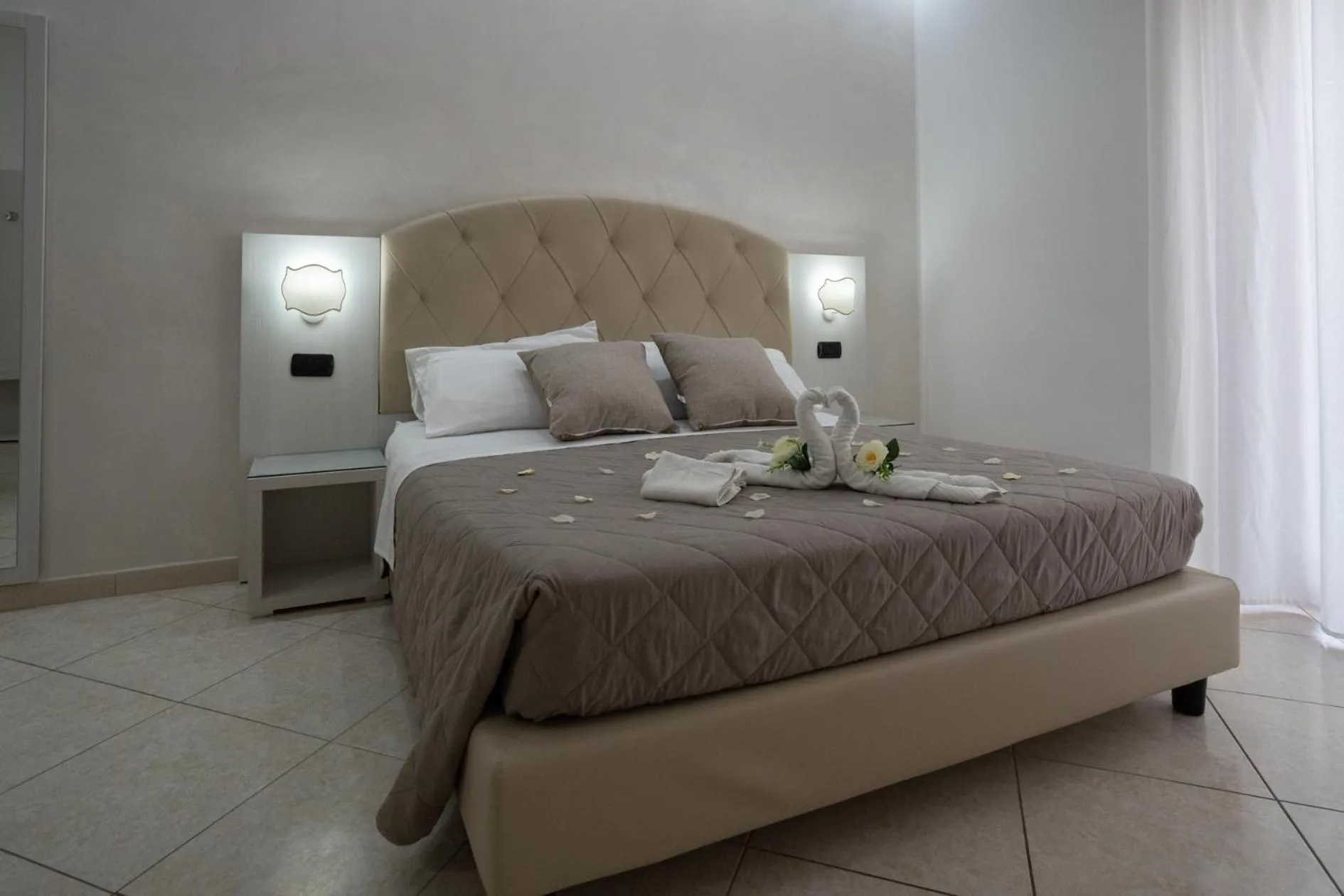 Bed in B&B Il Gabbiano