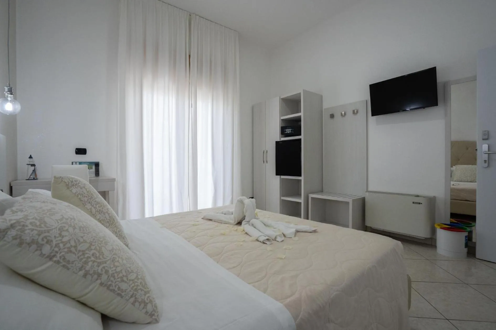 Bed in B&B Il Gabbiano