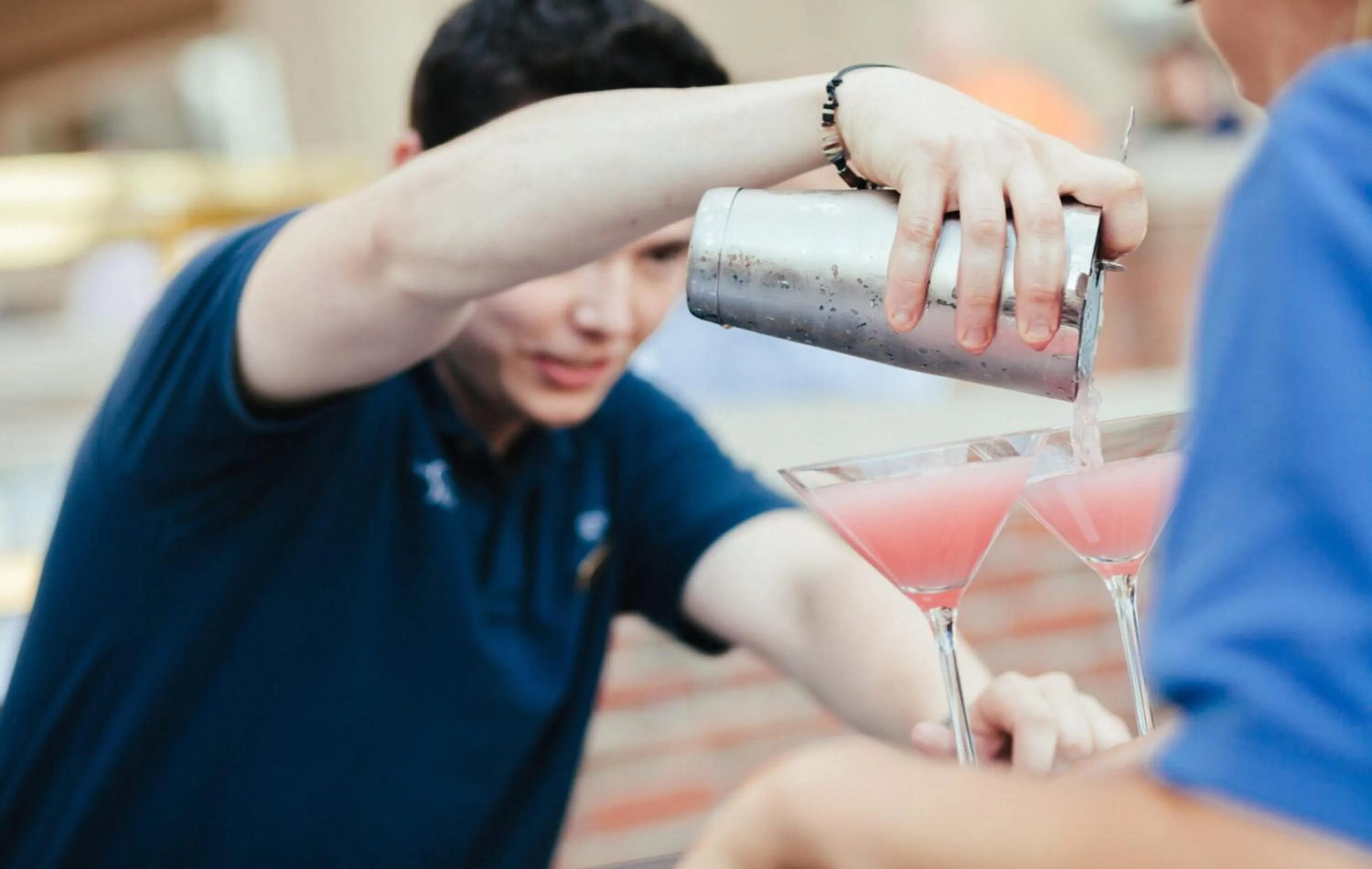 Drinks in Boston Harbor Hotel