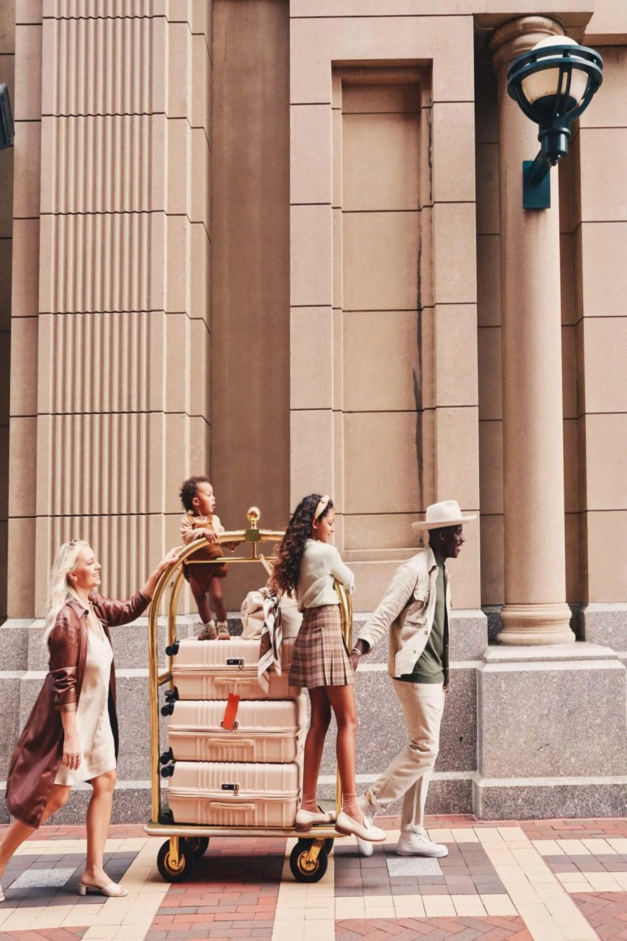 group of guests in Boston Harbor Hotel