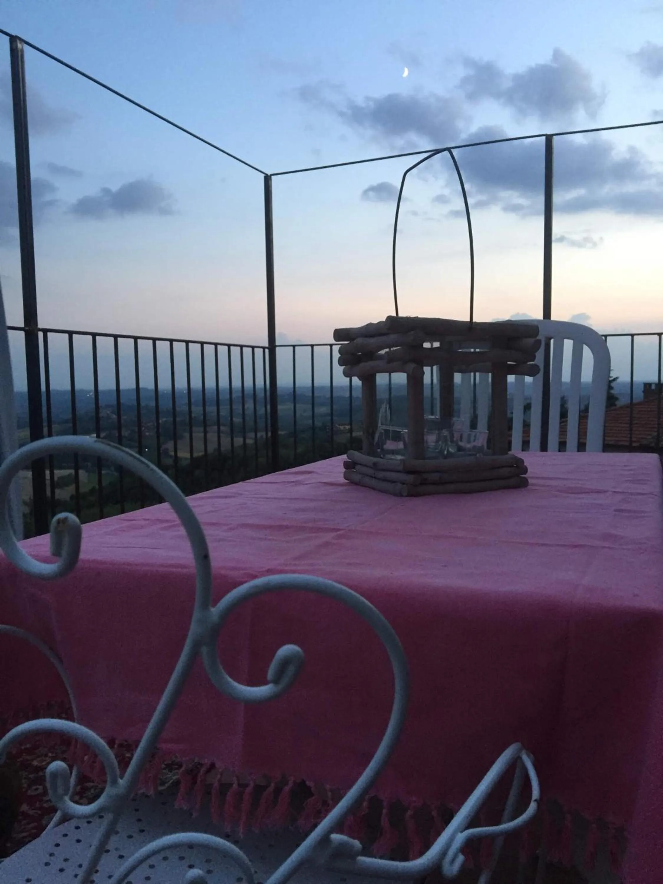 Balcony/Terrace in B&B Monferrato La Casa Sui Tetti
