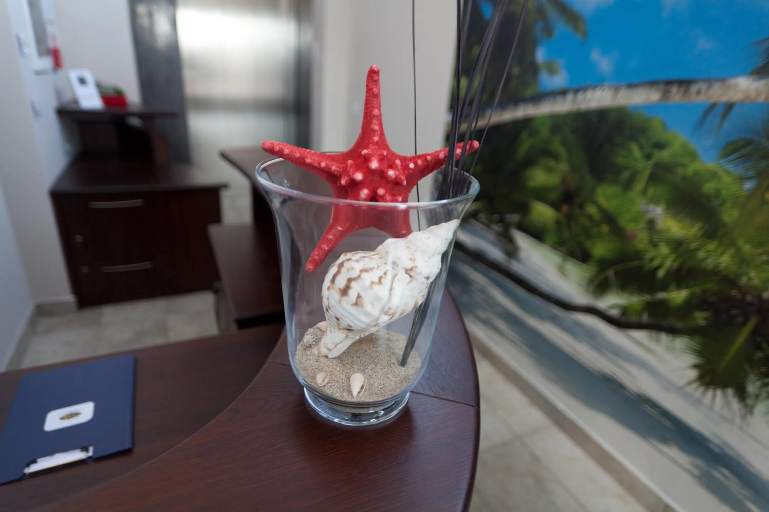 Decorative detail in Motel Karibe