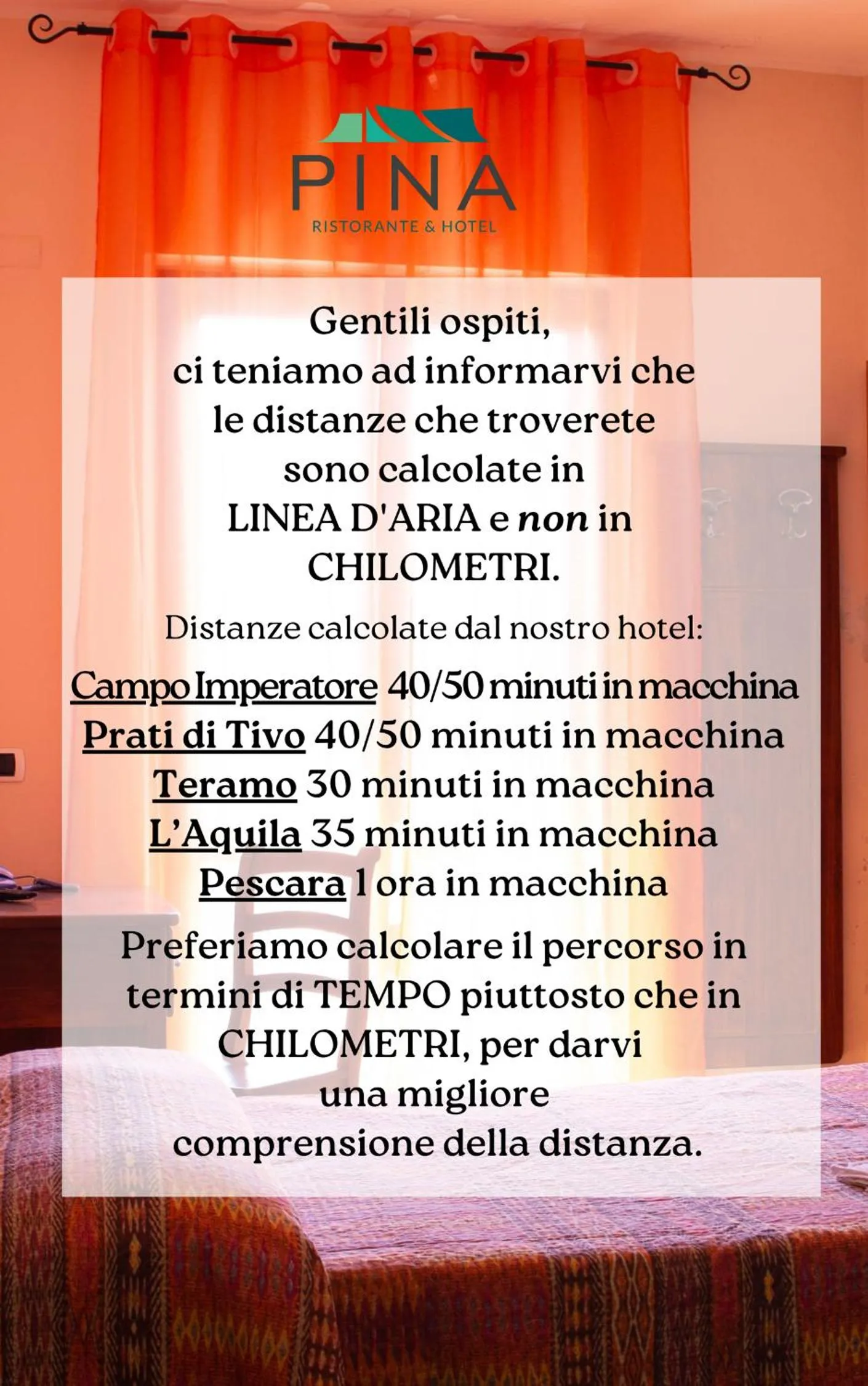 Nearby landmark in Hotel Pina Ristorante