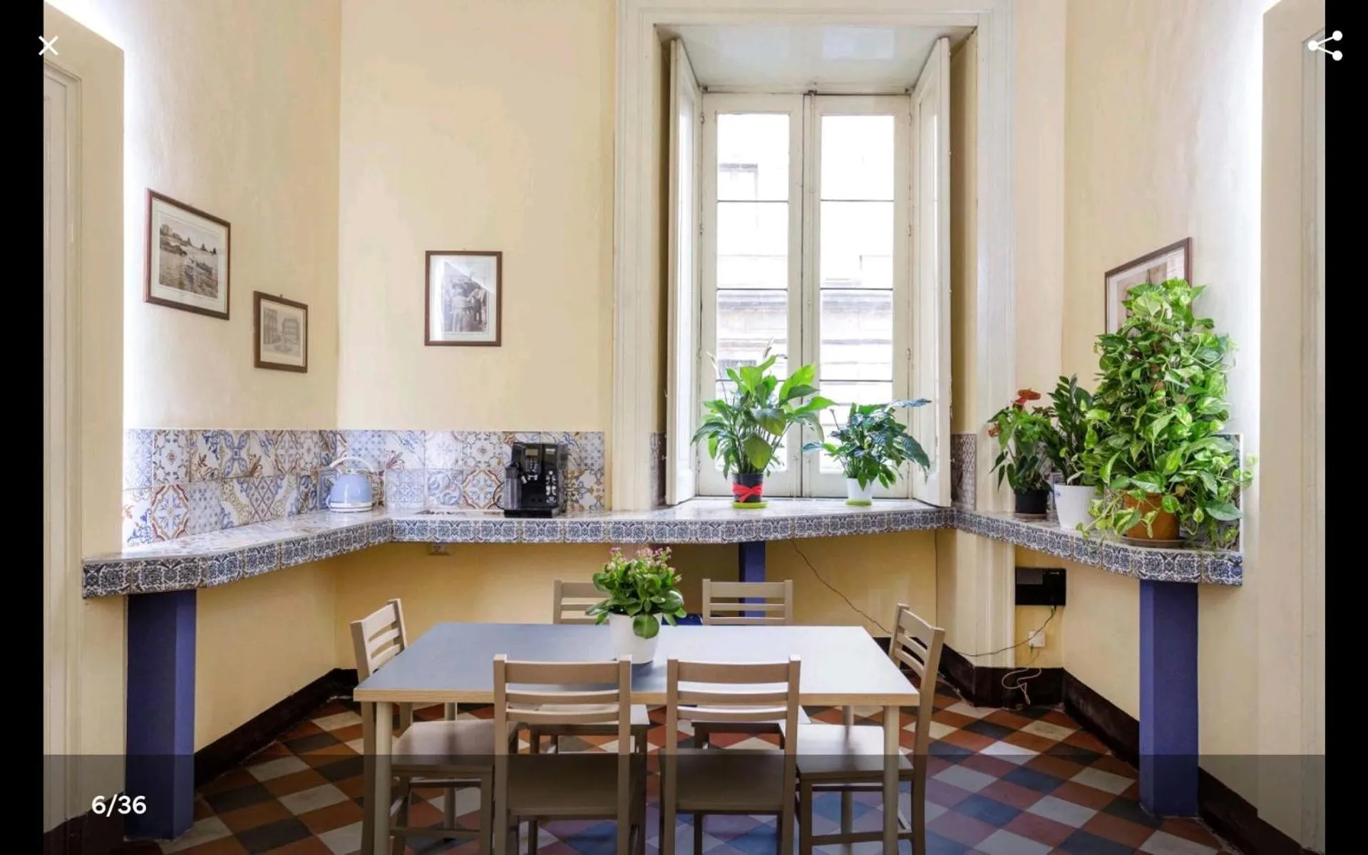 Lobby or reception in Let's B&B