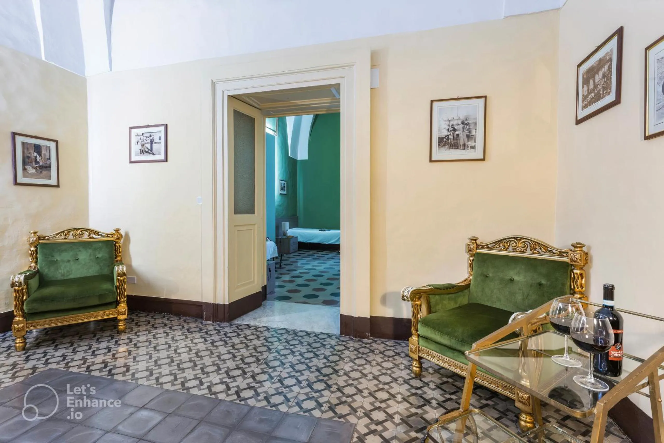 Bedroom in Let's B&B