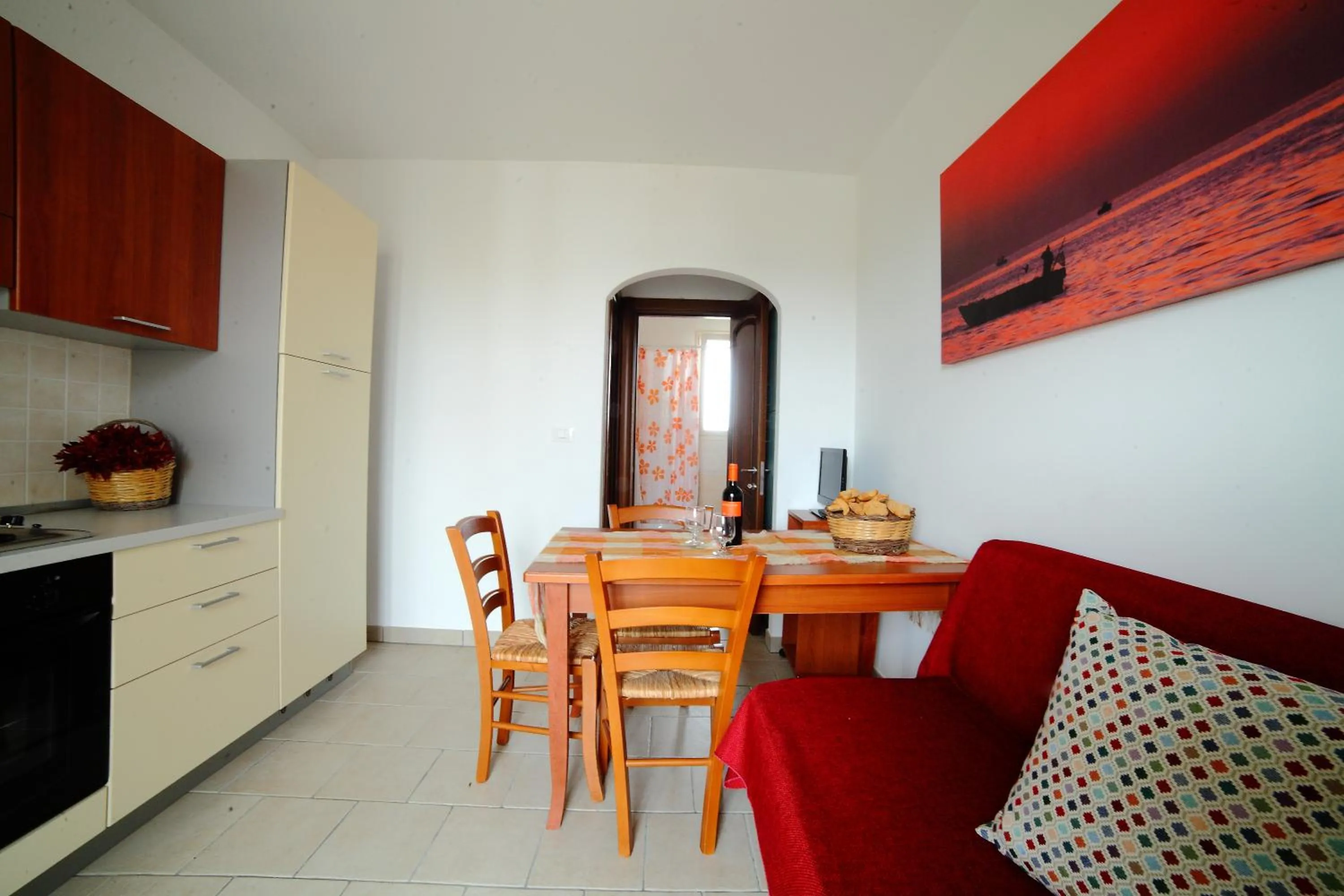 Kitchen or kitchenette in Residence Rivamare Ugento