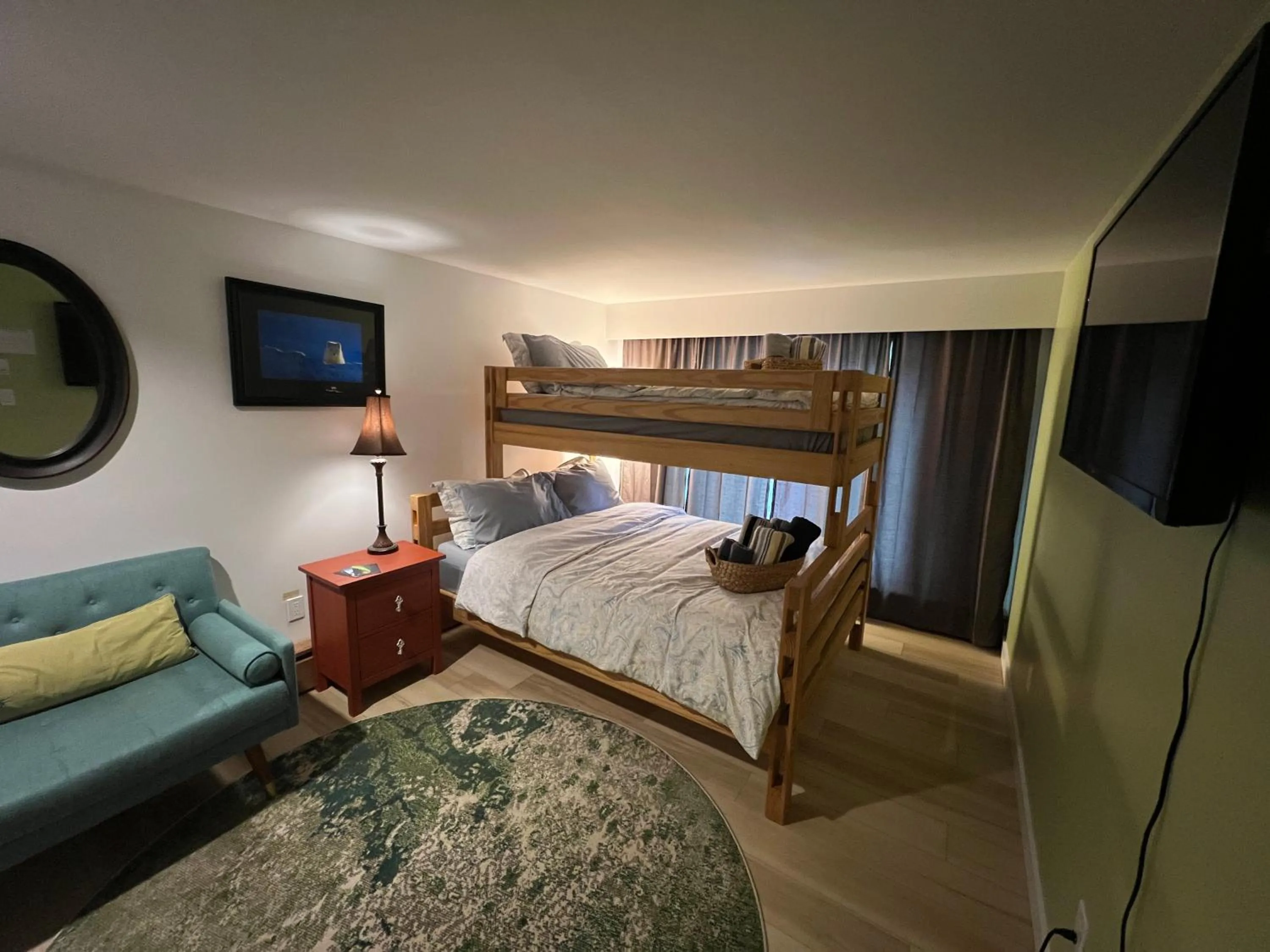 Bedroom, Bed in 好丘。Hacho House