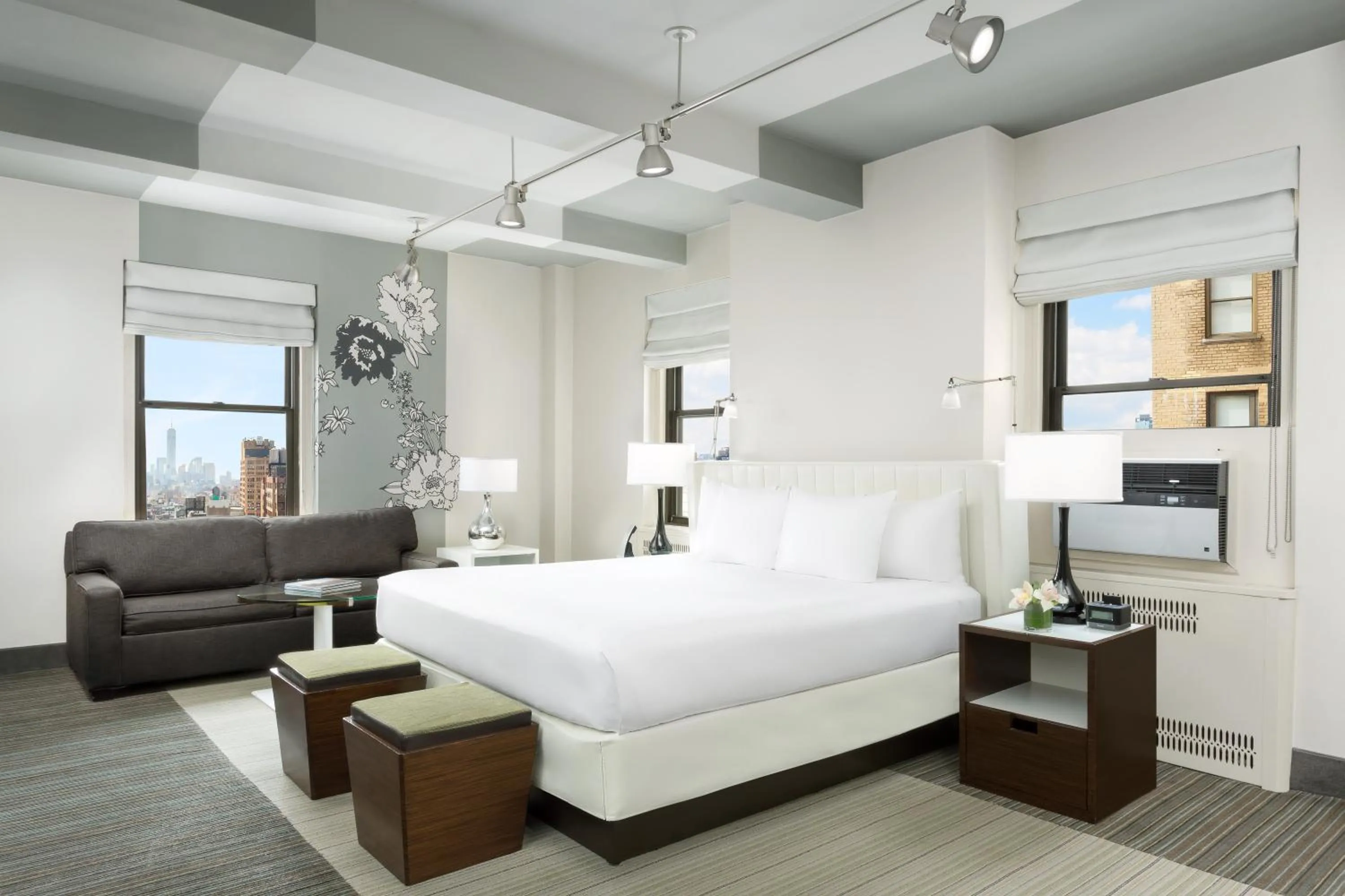 Photo of the whole room in Manhattan NYC-an Affinia Hotel