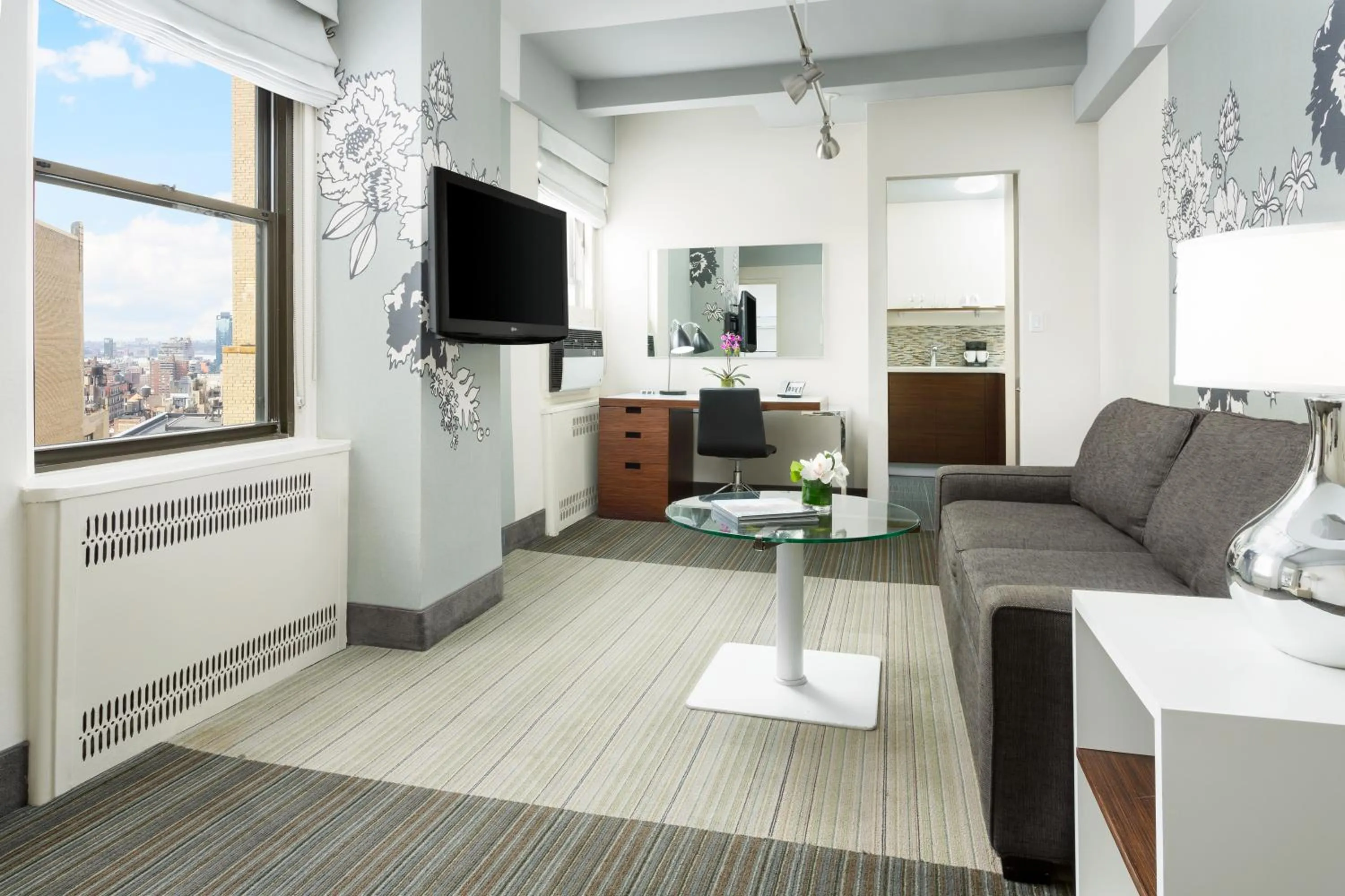 Photo of the whole room, Seating Area in Manhattan NYC-an Affinia Hotel