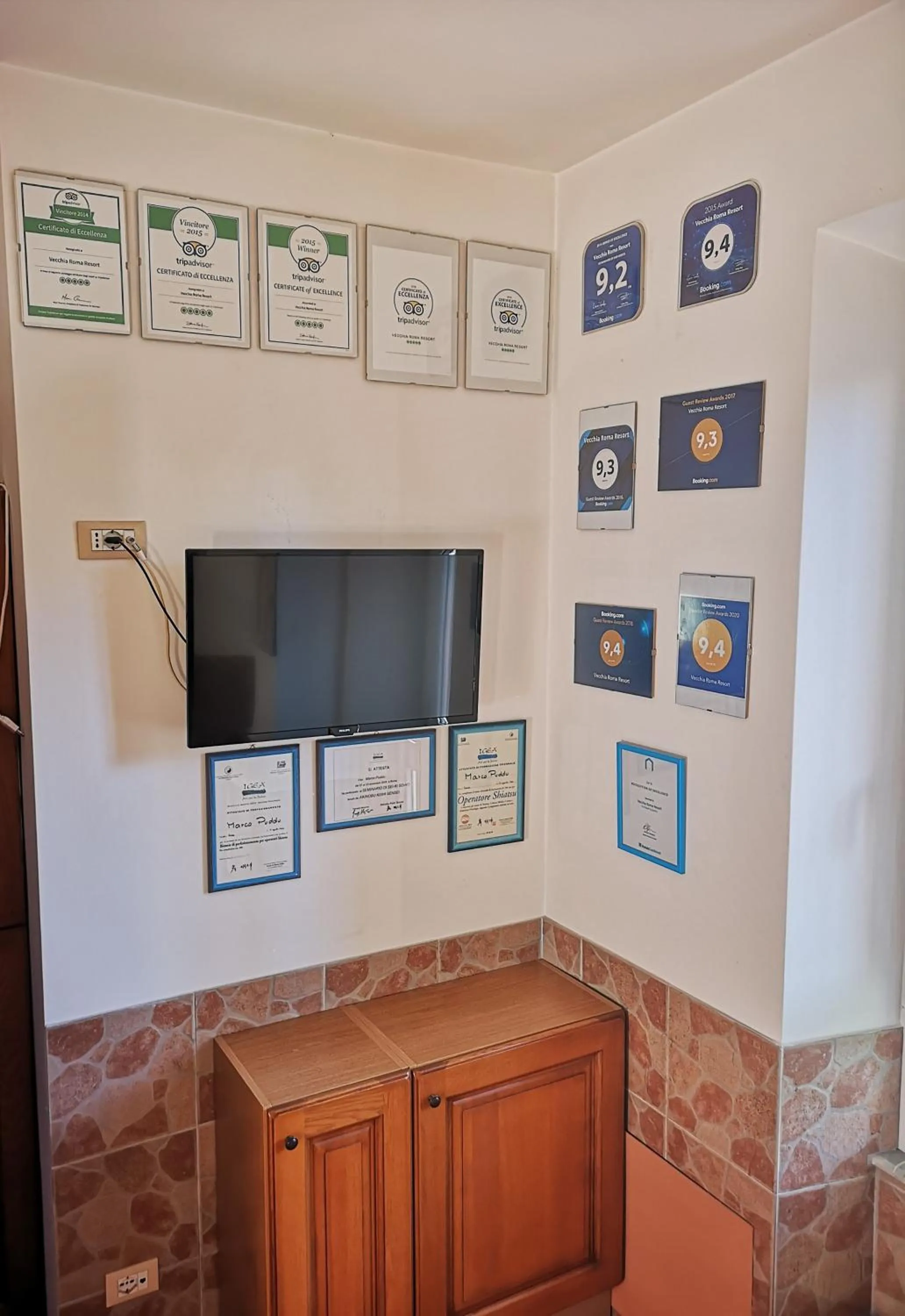 Breakfast in Vecchia Roma Resort